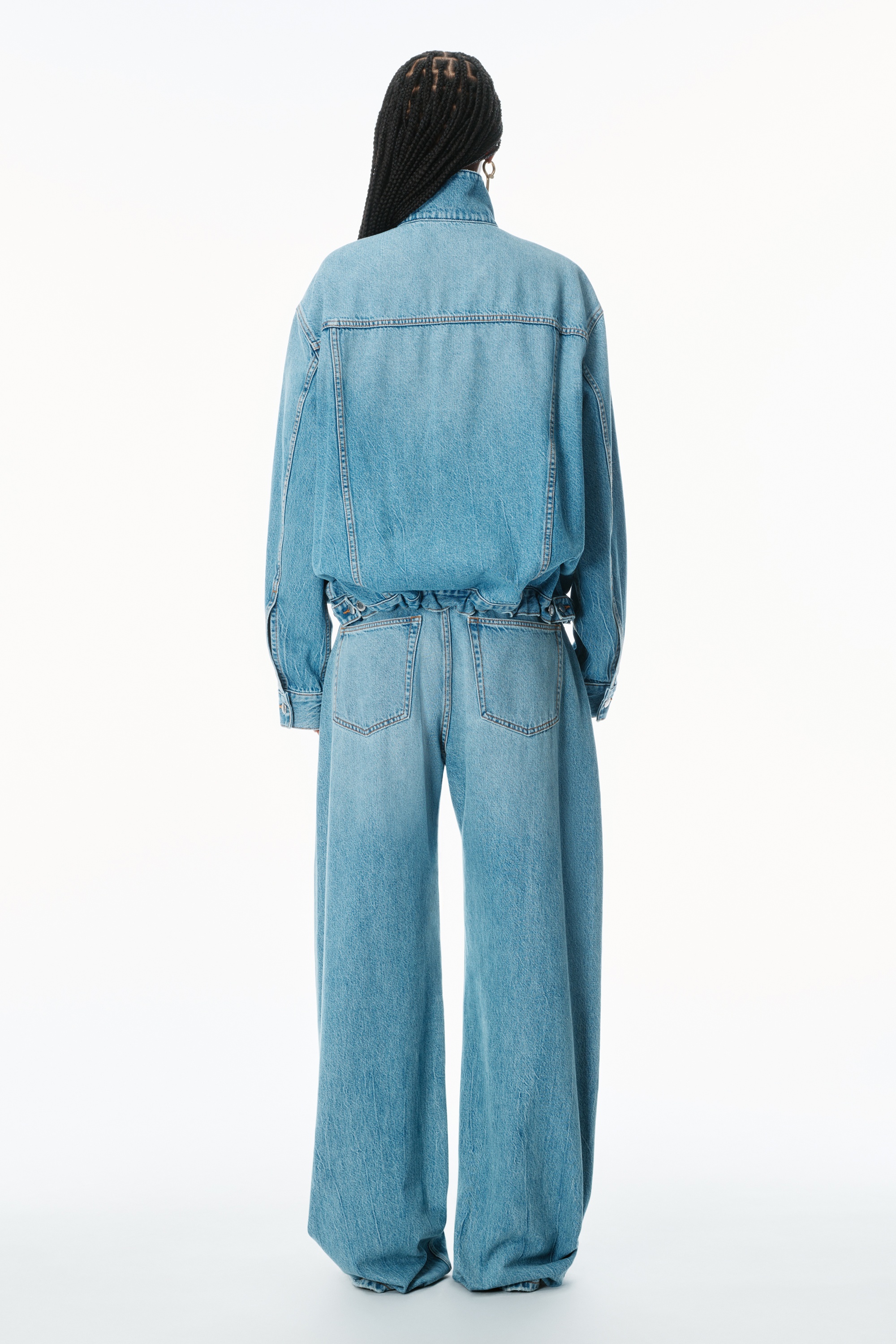 Regen Lightweight Denim Track Jacket - 4