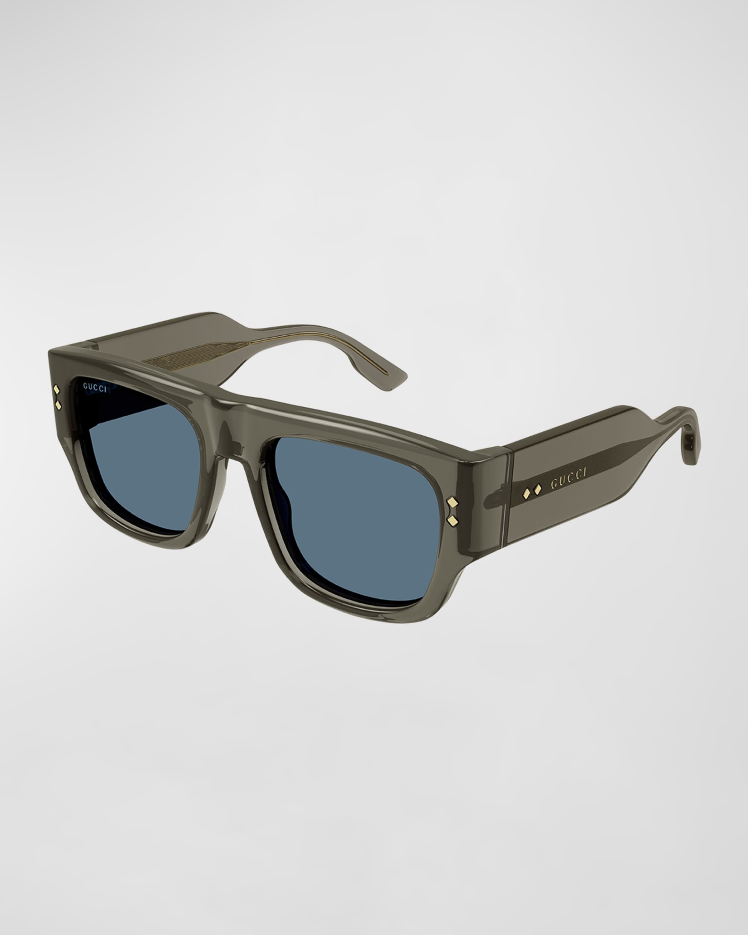 Men's Oversized Rectangle Sunglasses - 1
