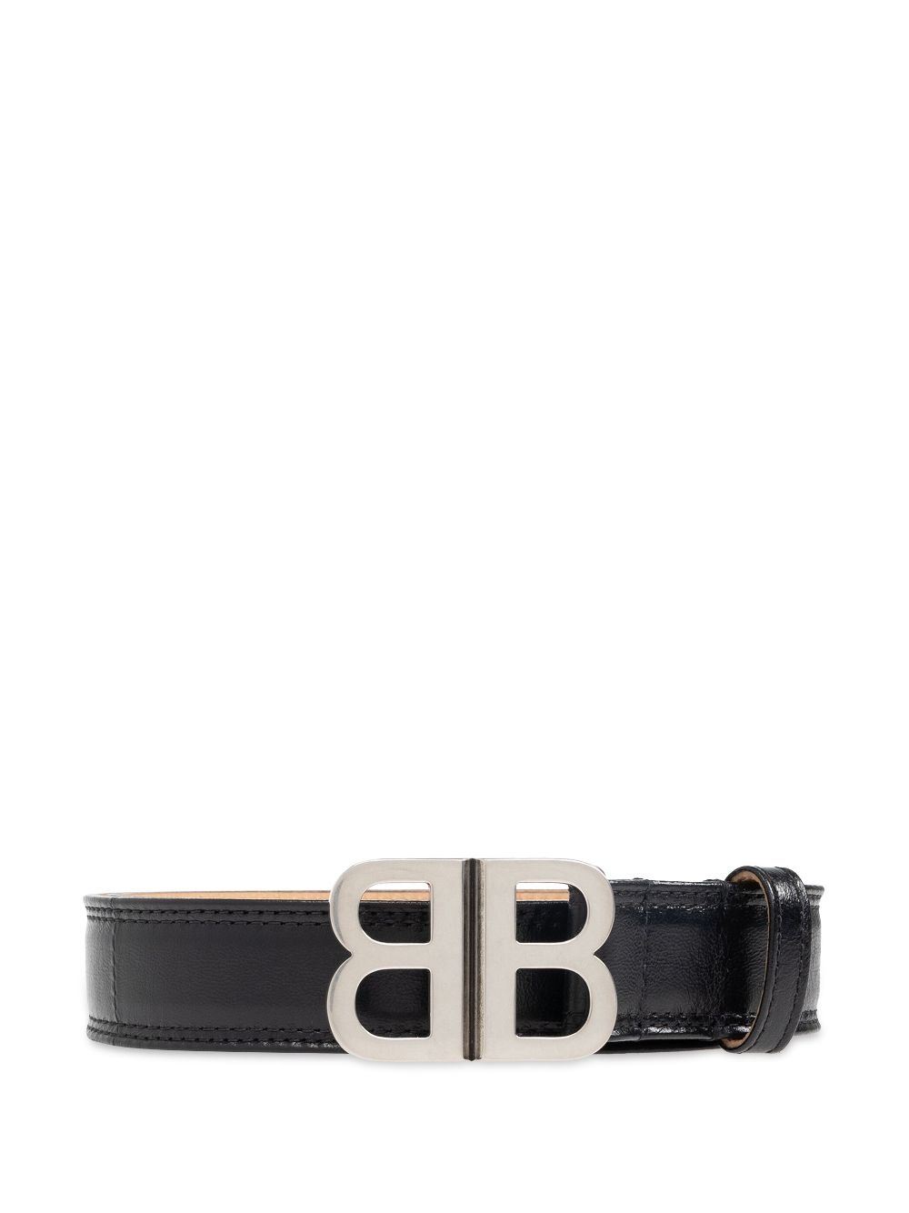 logo-buckle belt - 1