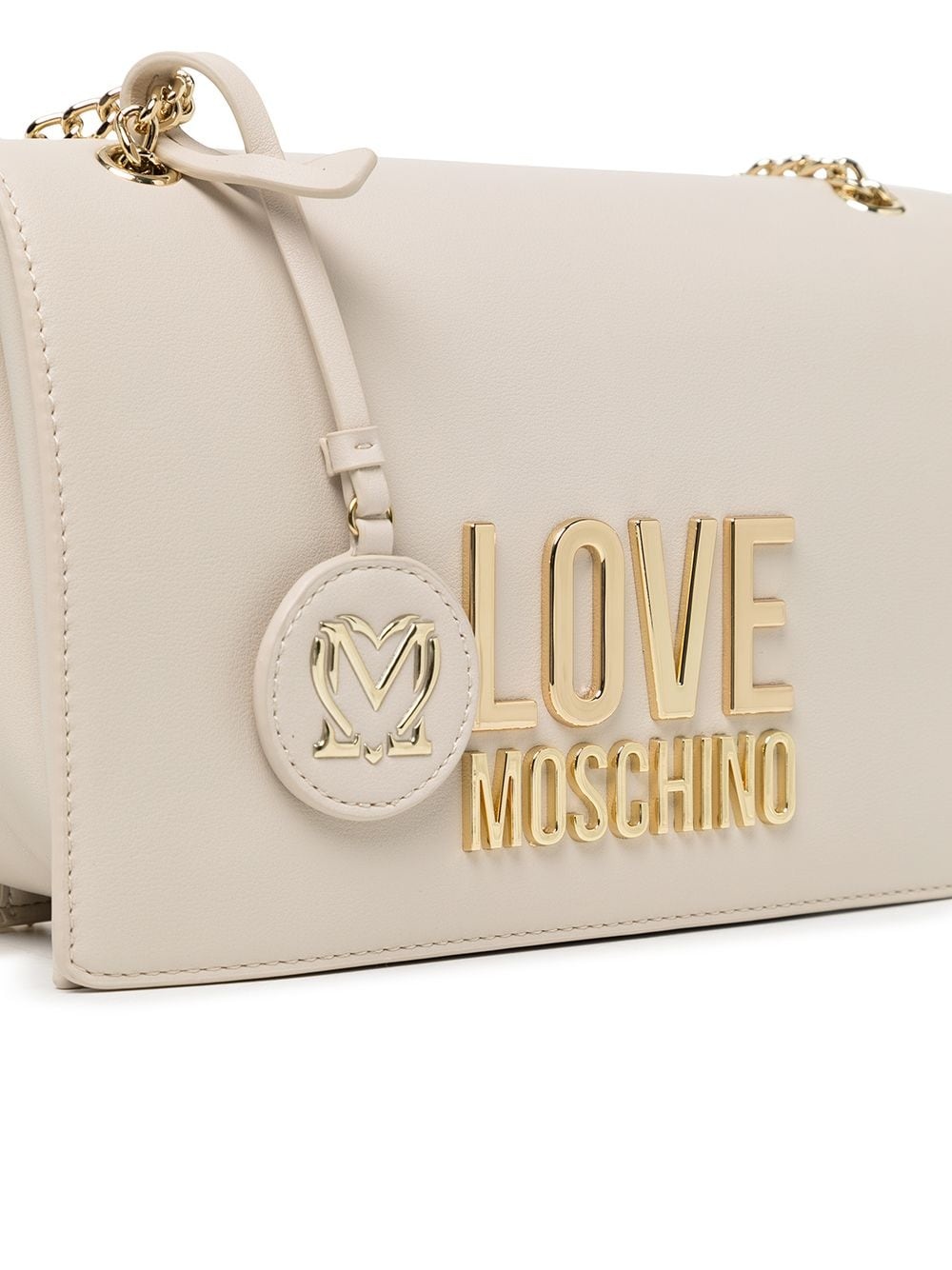 logo-plaque shoulder bag - 4