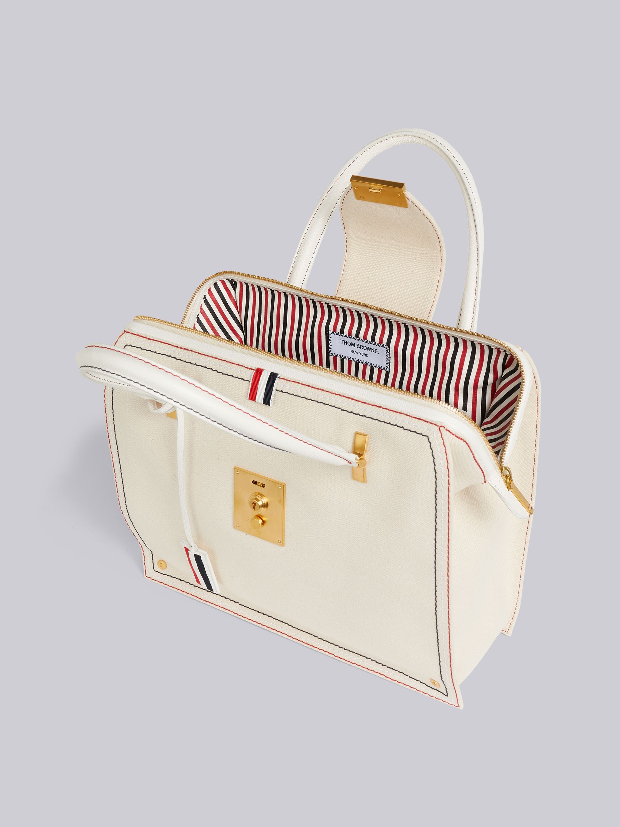 Natural Cotton Canvas Soft Mrs. Thom Bag - 5