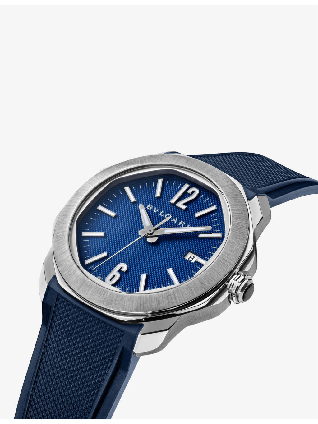 RE00019 Octo Roma Chronograph stainless-steel automatic watch - 7
