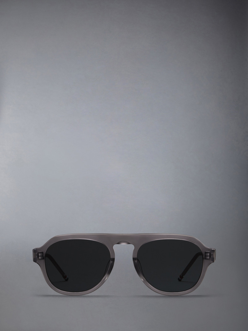 ACETATE OVAL SUNGLASSES 1