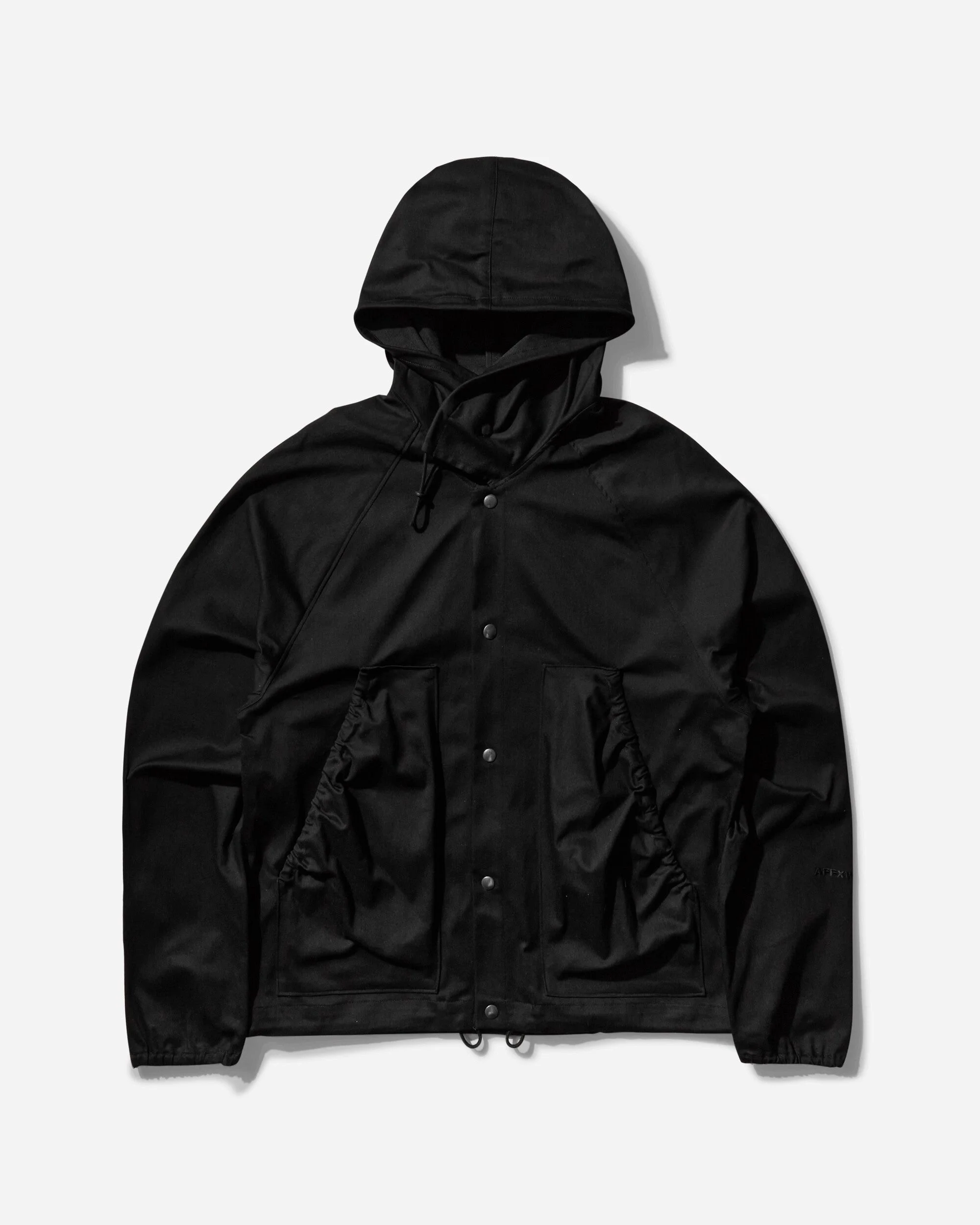 Men's Parka Shell Jacket Black - 1