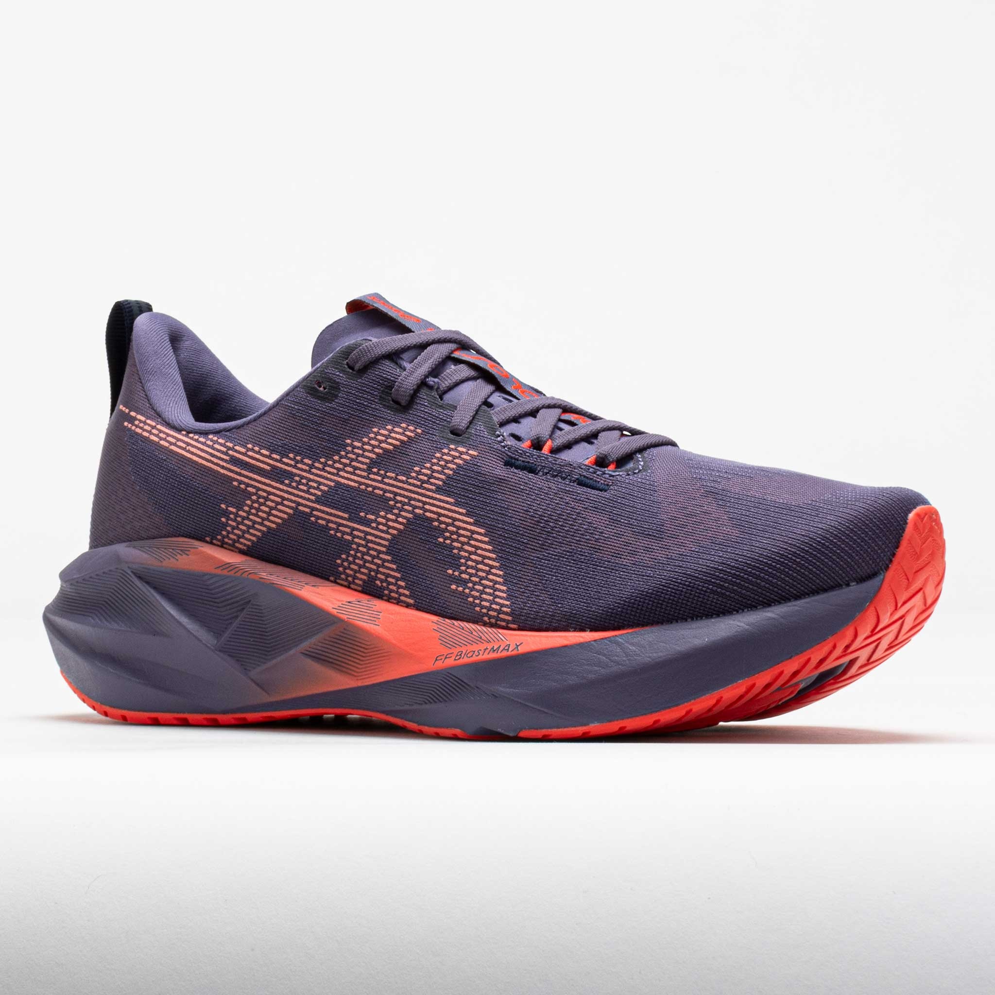 ASICS Novablast 5 Women's Greyish Purple/Coral Reef - 5
