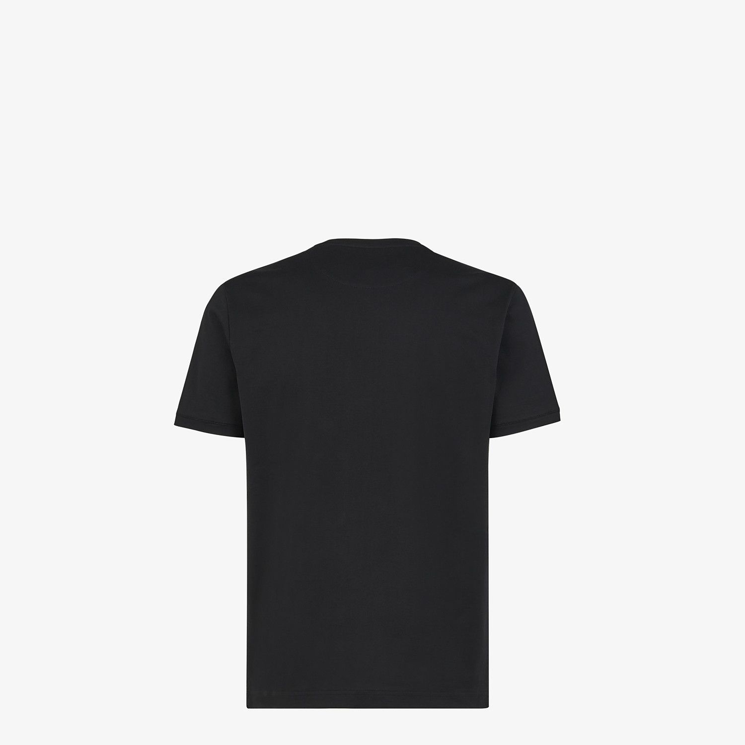 Black cotton T-shirt - 2