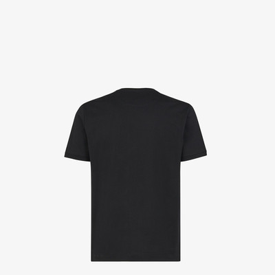 FENDI Black cotton T-shirt outlook