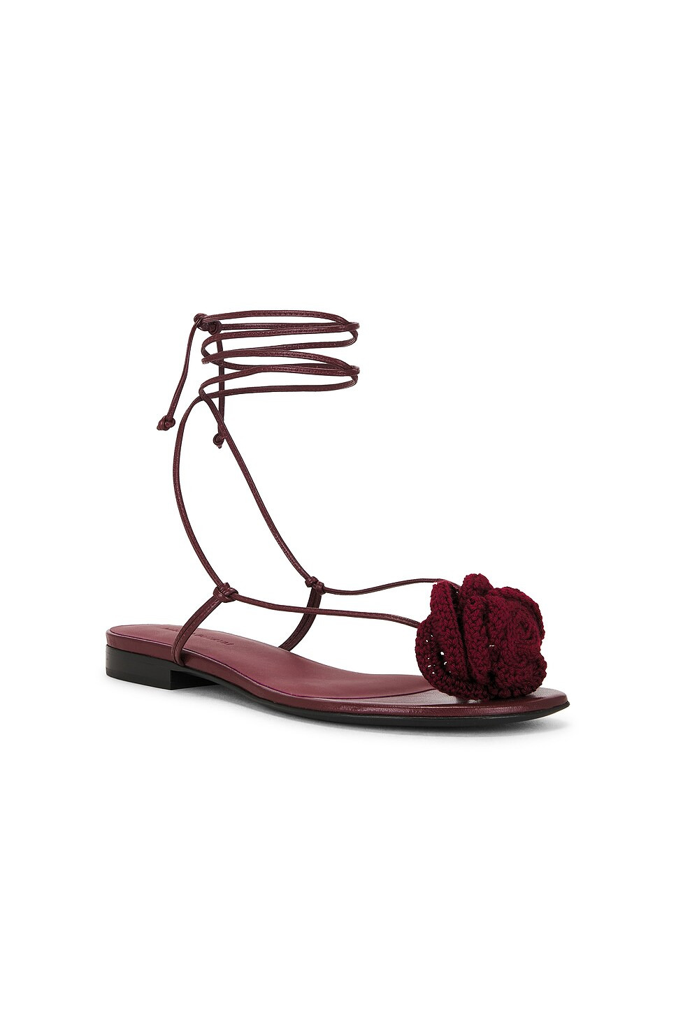 Crochet Flower Flat Sandal - 2