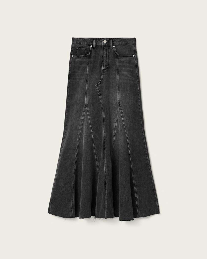 ALMA HIGH RISE DENIM SKIRT 1