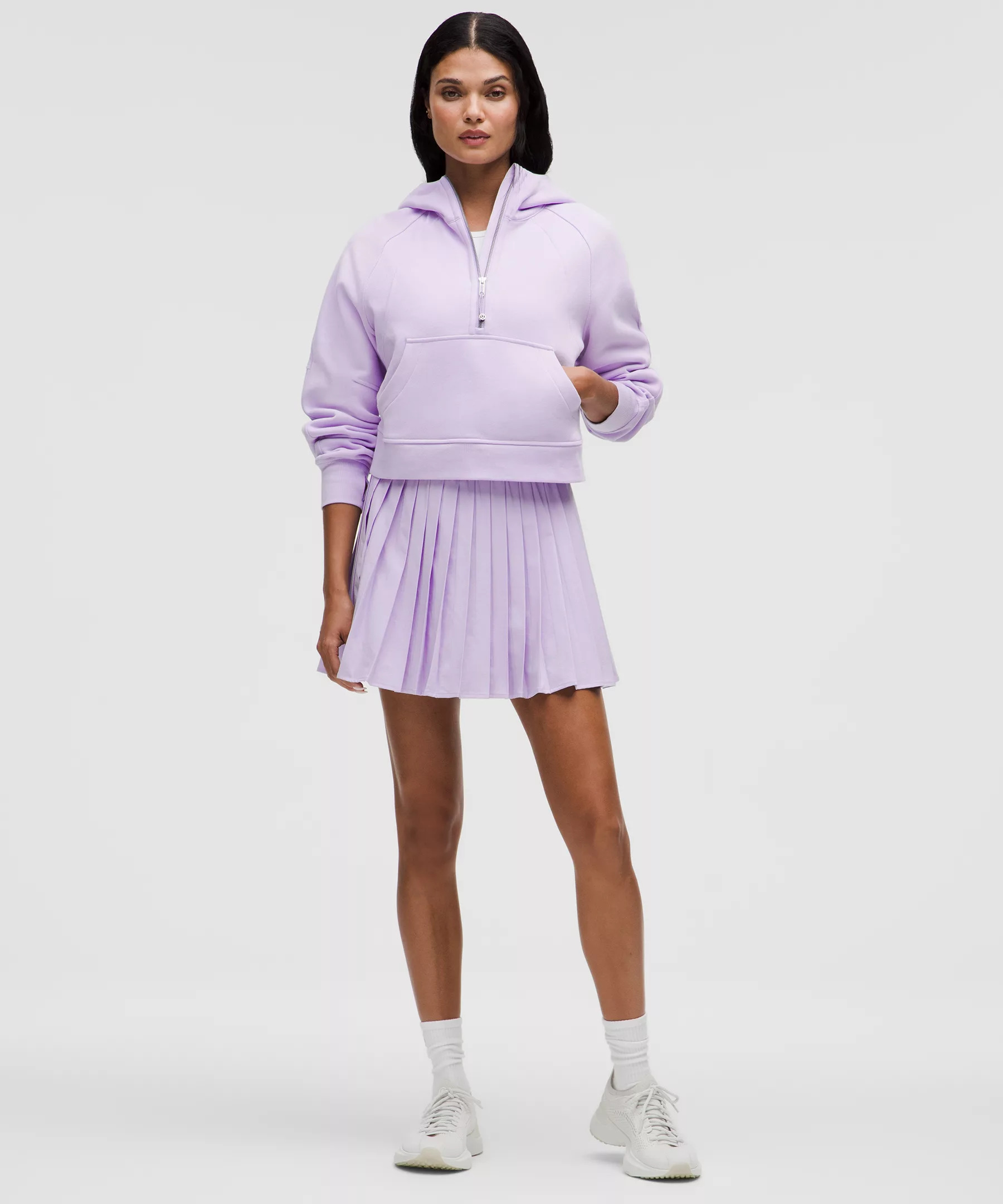 Scuba Oversized Half-Zip Hoodie - 2