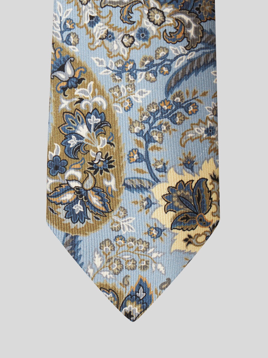 FLORAL PAISLEY TIE - 3