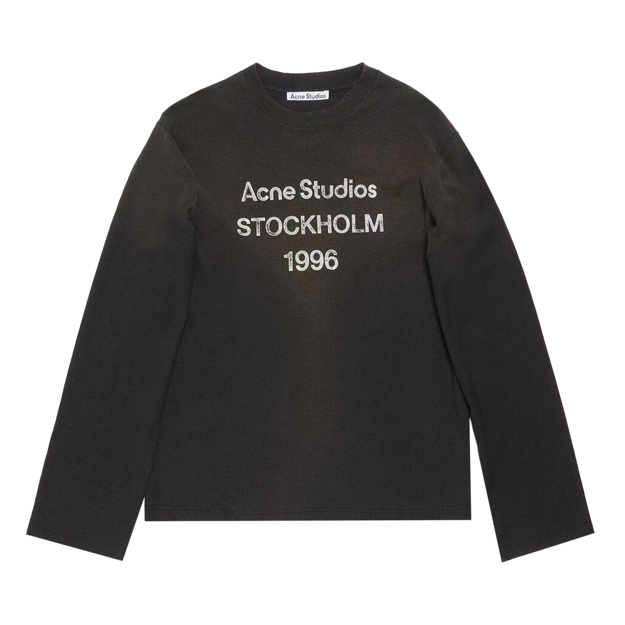 Acne Studios T-Shirt 'Faded Black' - 1