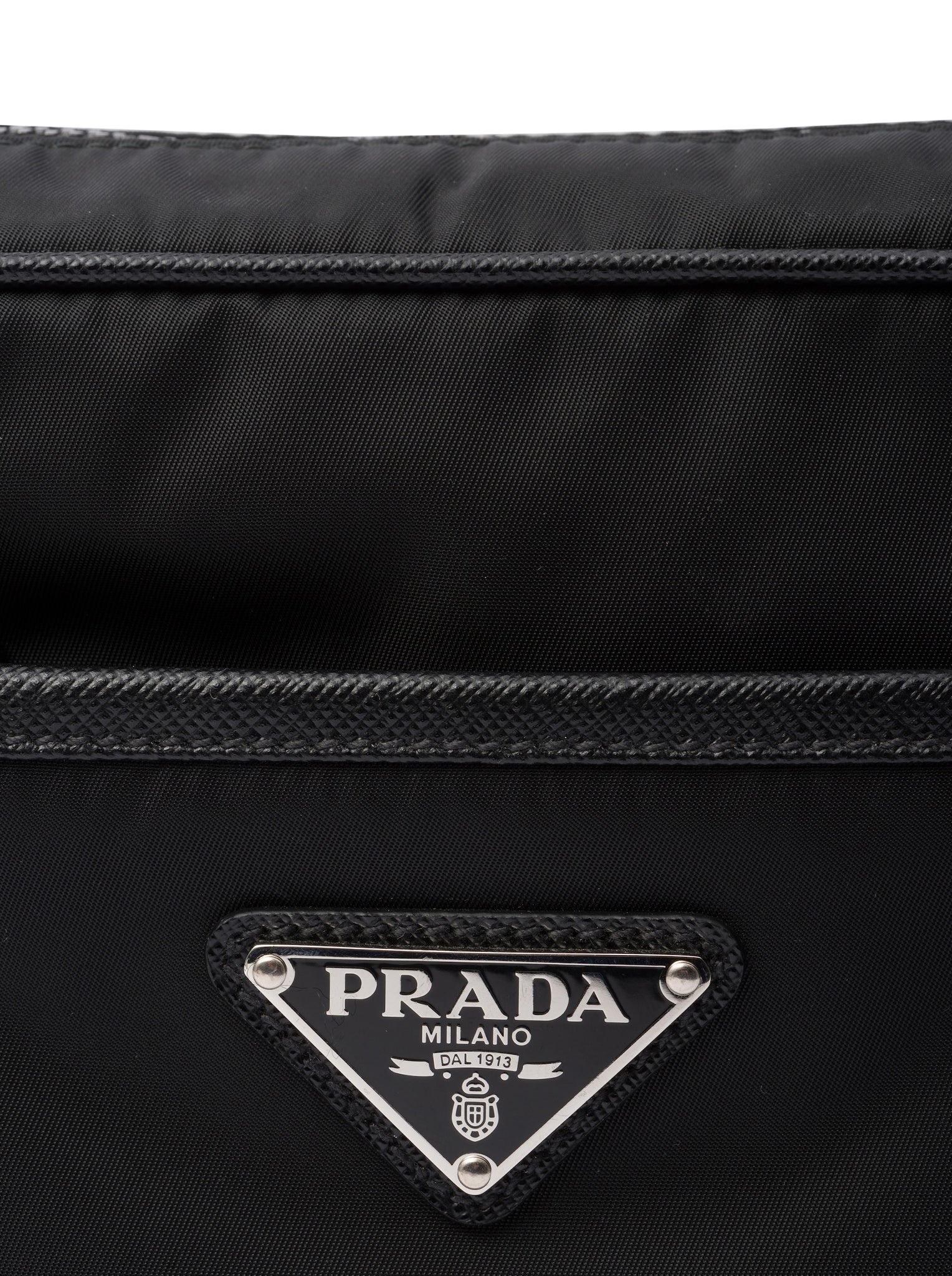 SHOULDER BAG IN RE-NYLON AND SAFFIANO - 5