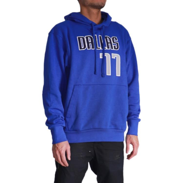 Men's Nike NBA Dallas Mavericks Fleece Pullover Game Sapphire DB1210-481 - 3