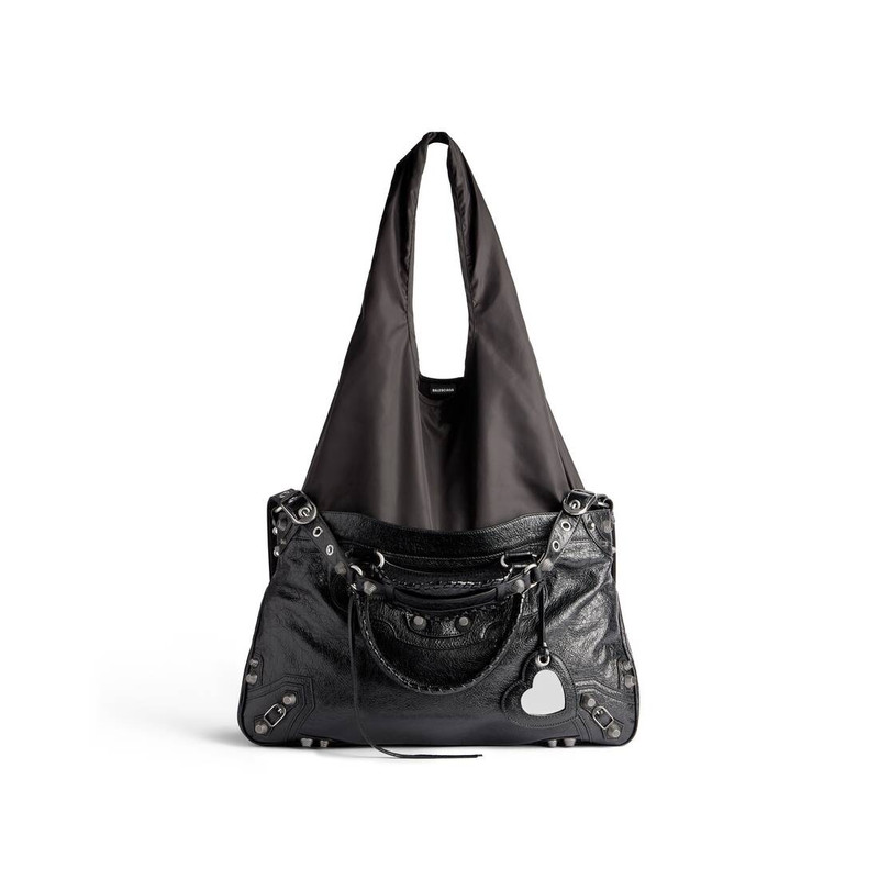 Le Cagole Tote Xl Plus  in Black 1