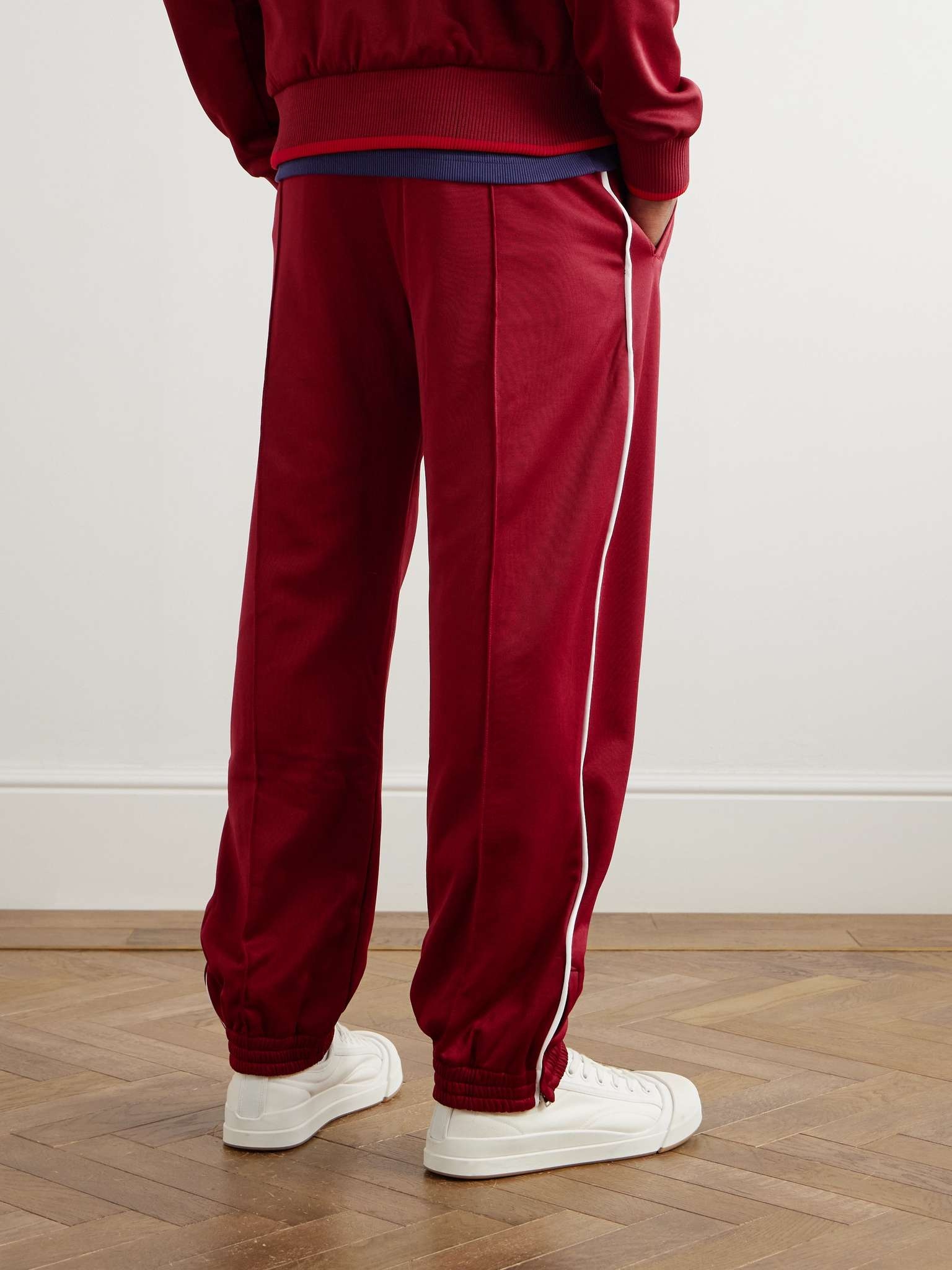 Essence Striped Tech-Jersey Track Pants - 4