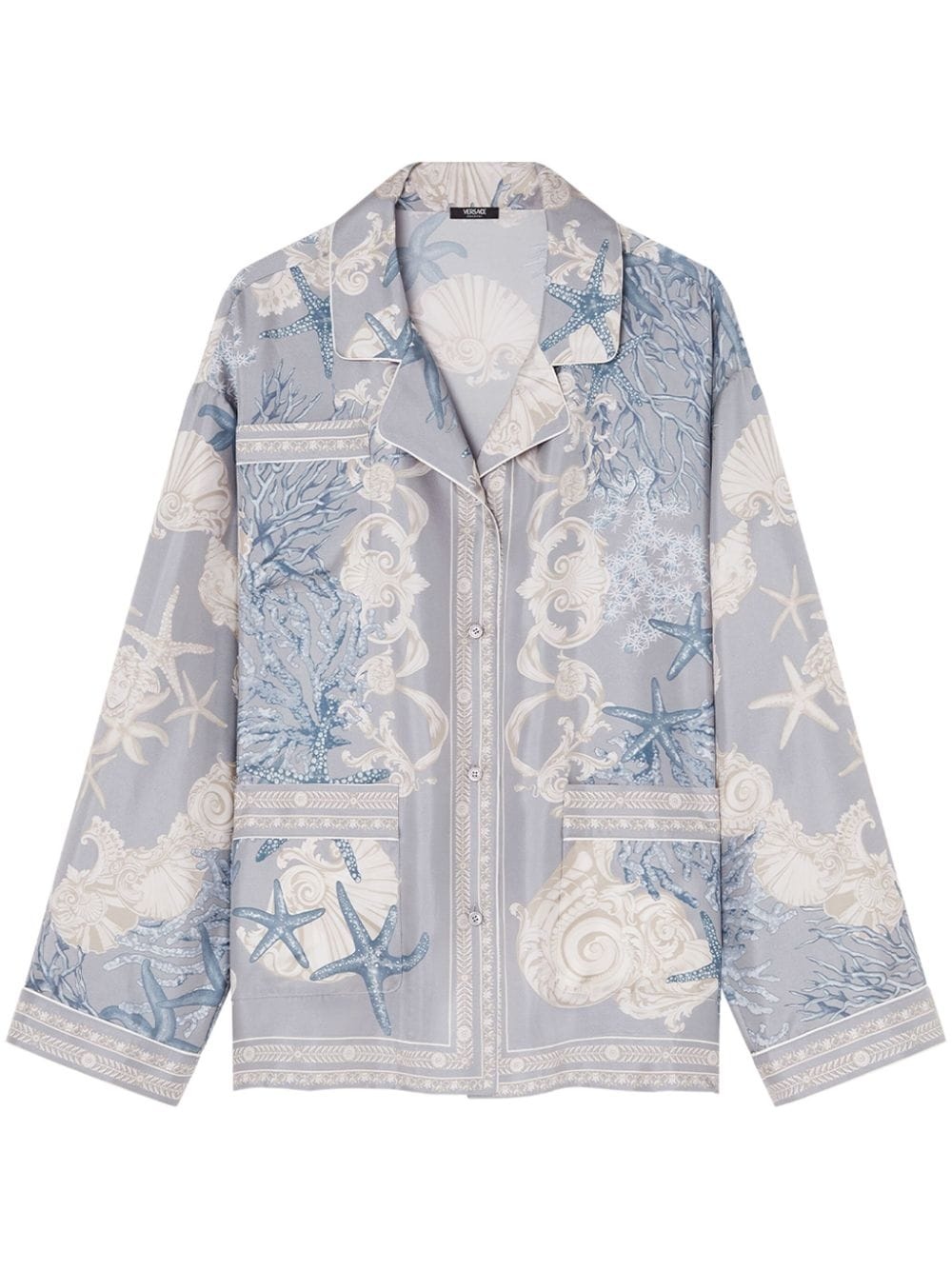 Barocco Sea silk shirt - 1