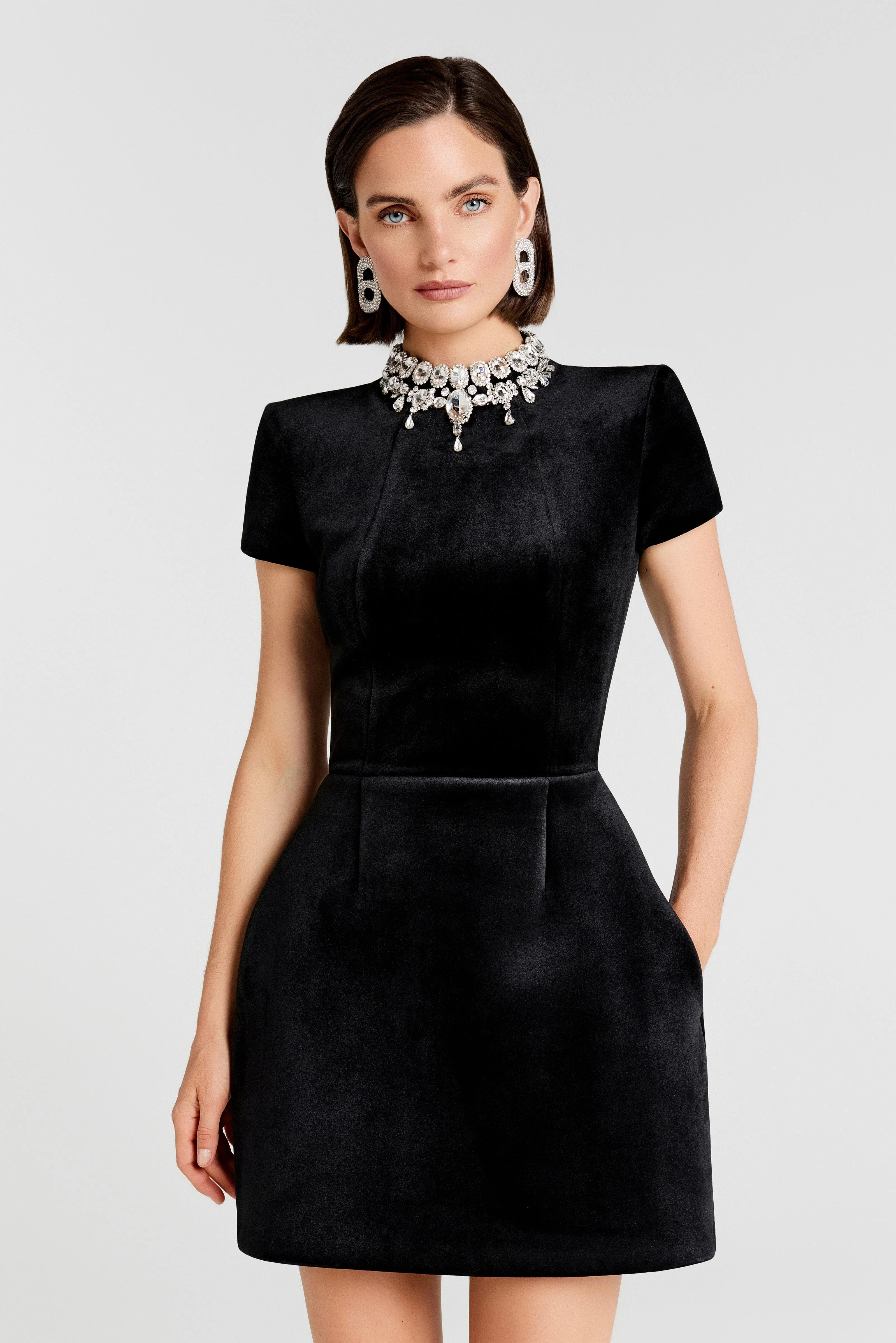 Regan Black Dress - 1