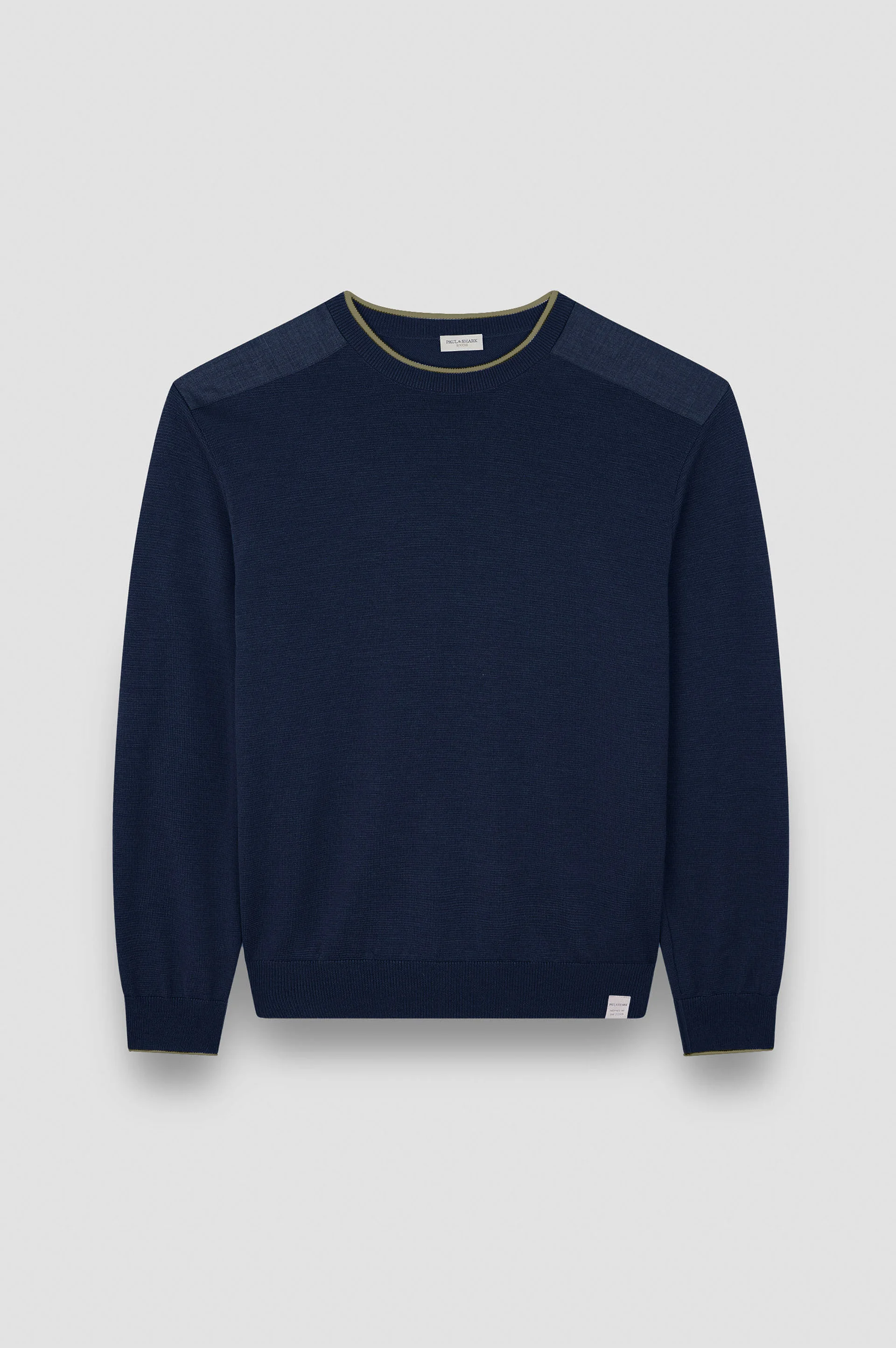 MERINO EXTRAFINE CREWNECK SWEATER - 1