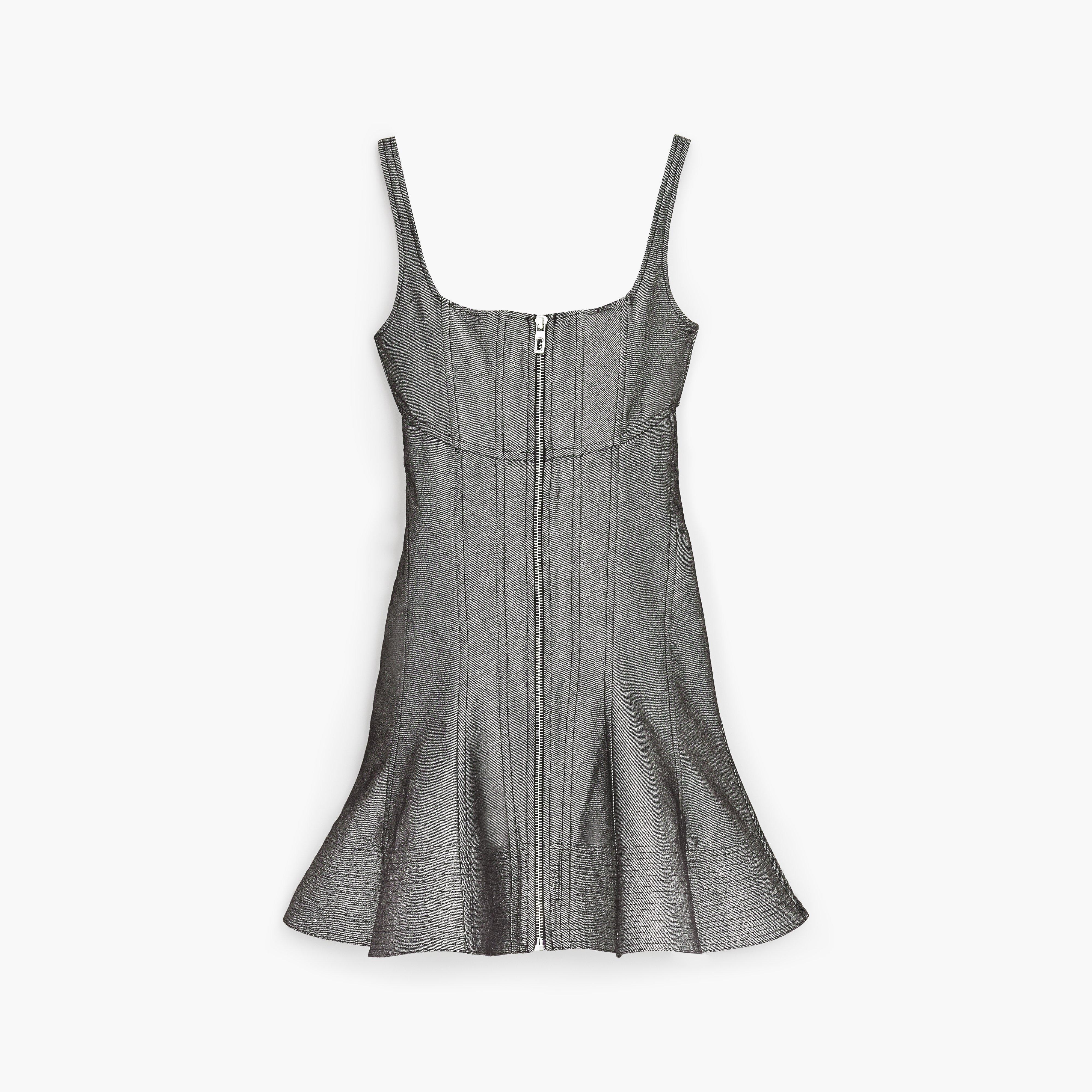 THE BUSTIER FLUTED DRESS - 1