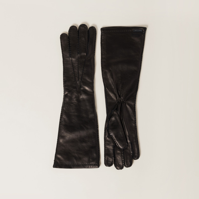 Nappa leather gloves - 1