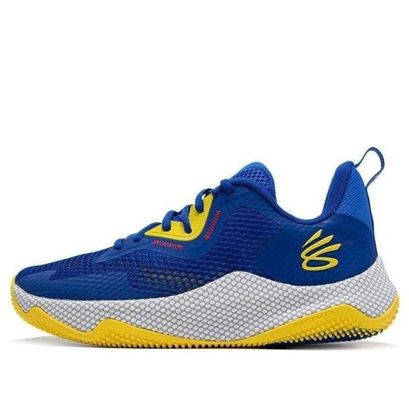 Under Armour Curry Hovr Splash 3 'Blue Yellow White' 3026275-400 - 1