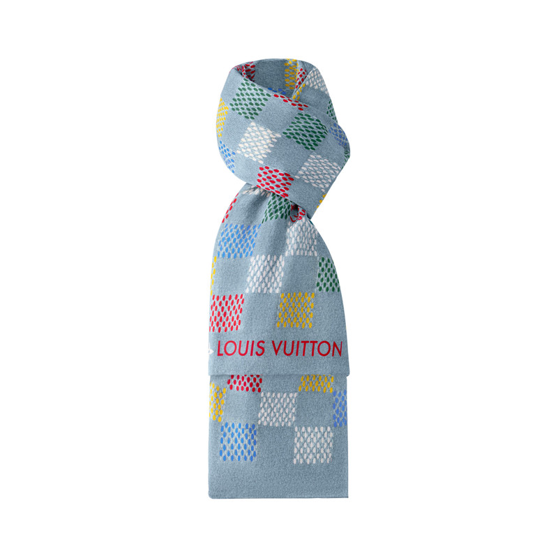 Louis Vuitton LV Vers Damier Denim Stole outlook
