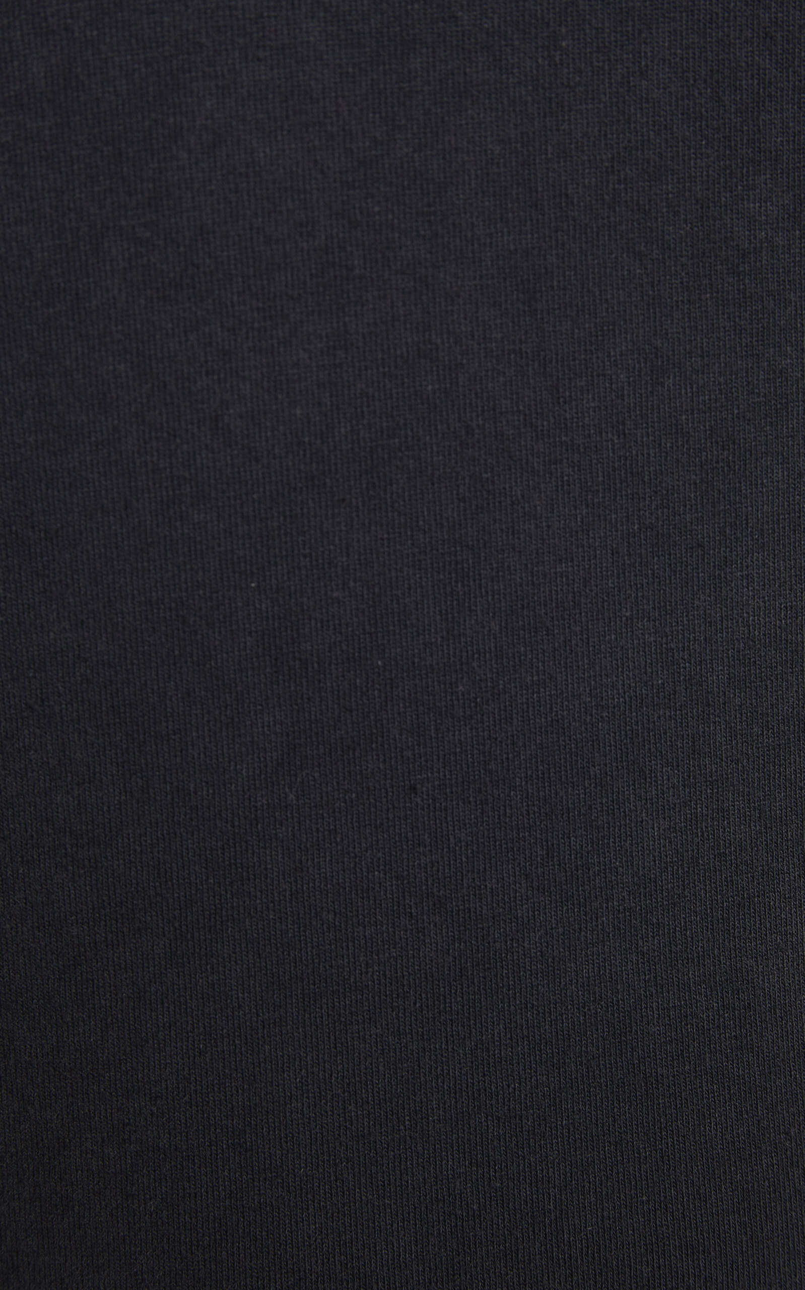 Lace-Up Washed-Jersey T-Shirt black - 5