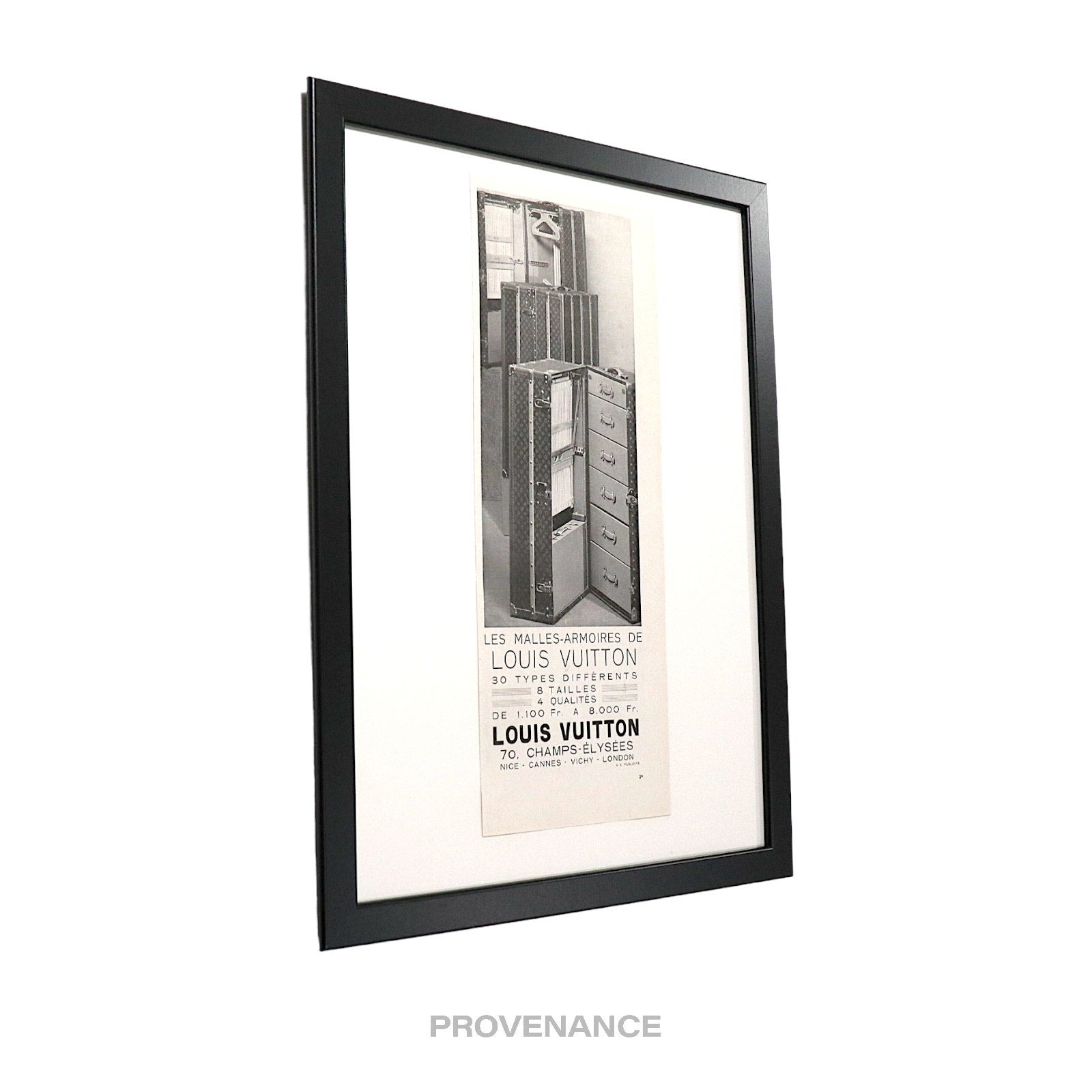 Louis Vuitton Antique Vintage Newsprint Ad - ARMOIRES - 3