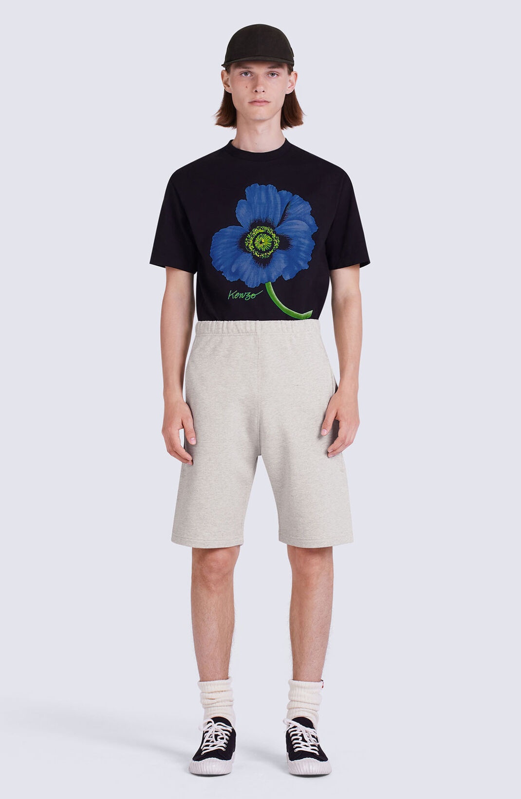 'BOKE FLOWER' crest shorts - 3