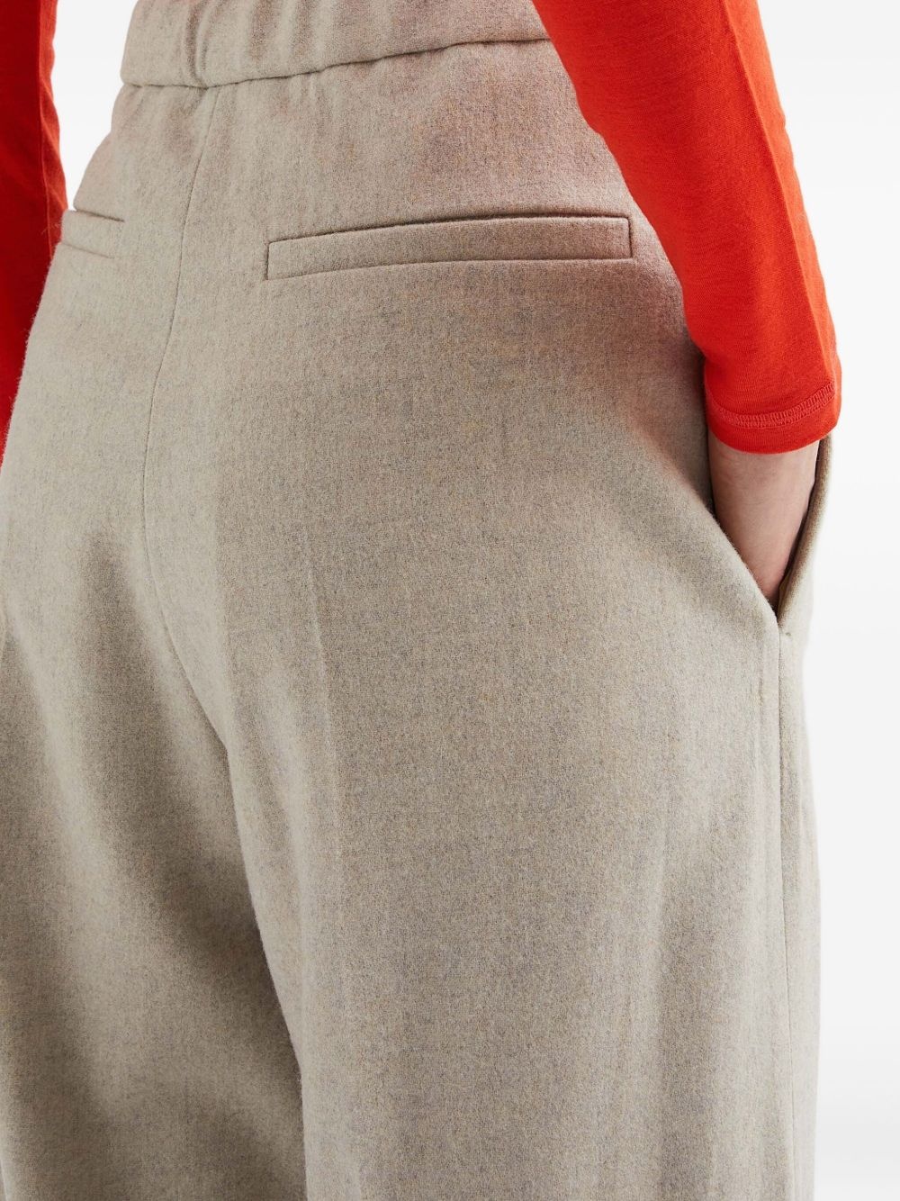 flannel trousers - 5