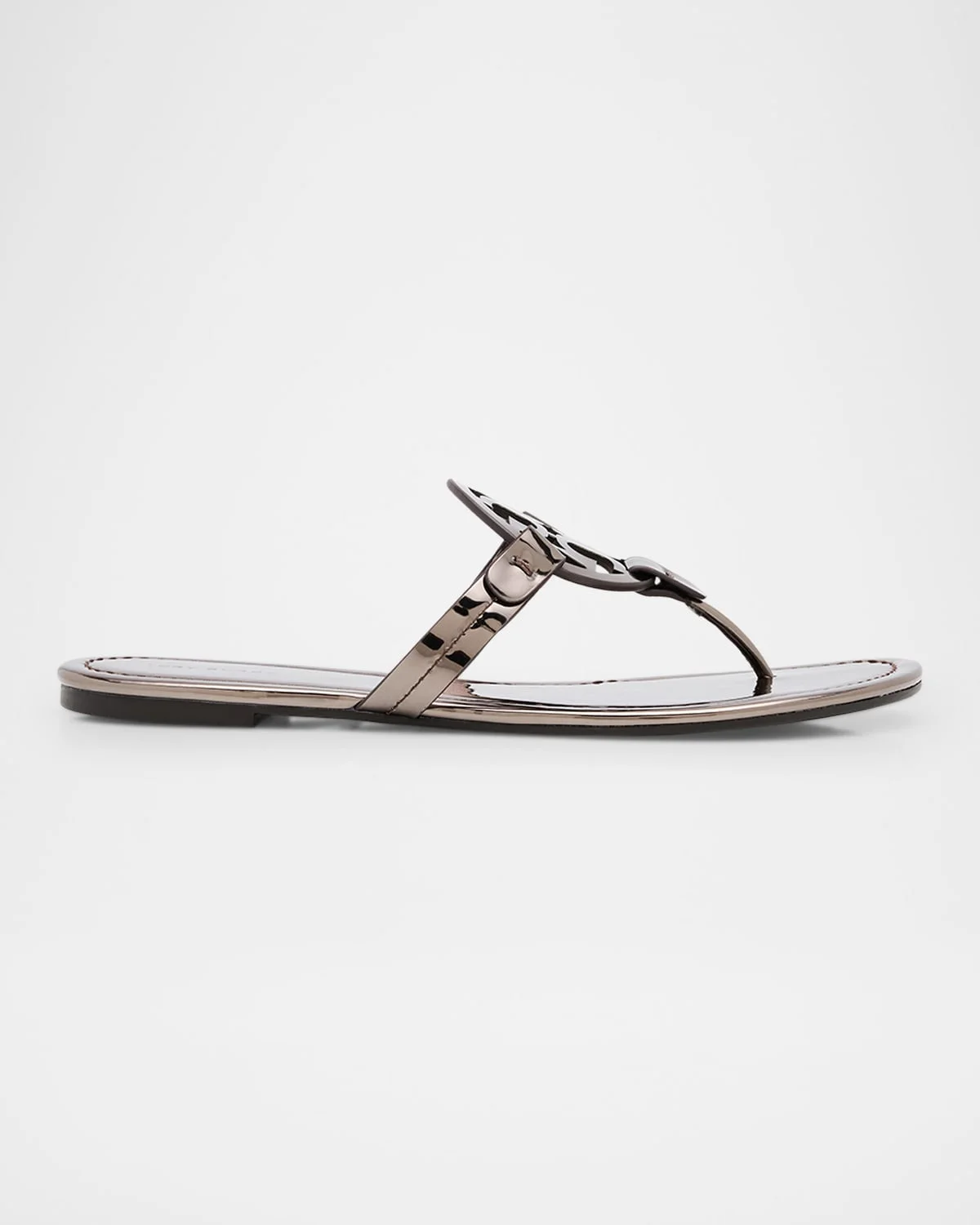 Miller Metallic Logo Thong Sandals - 1