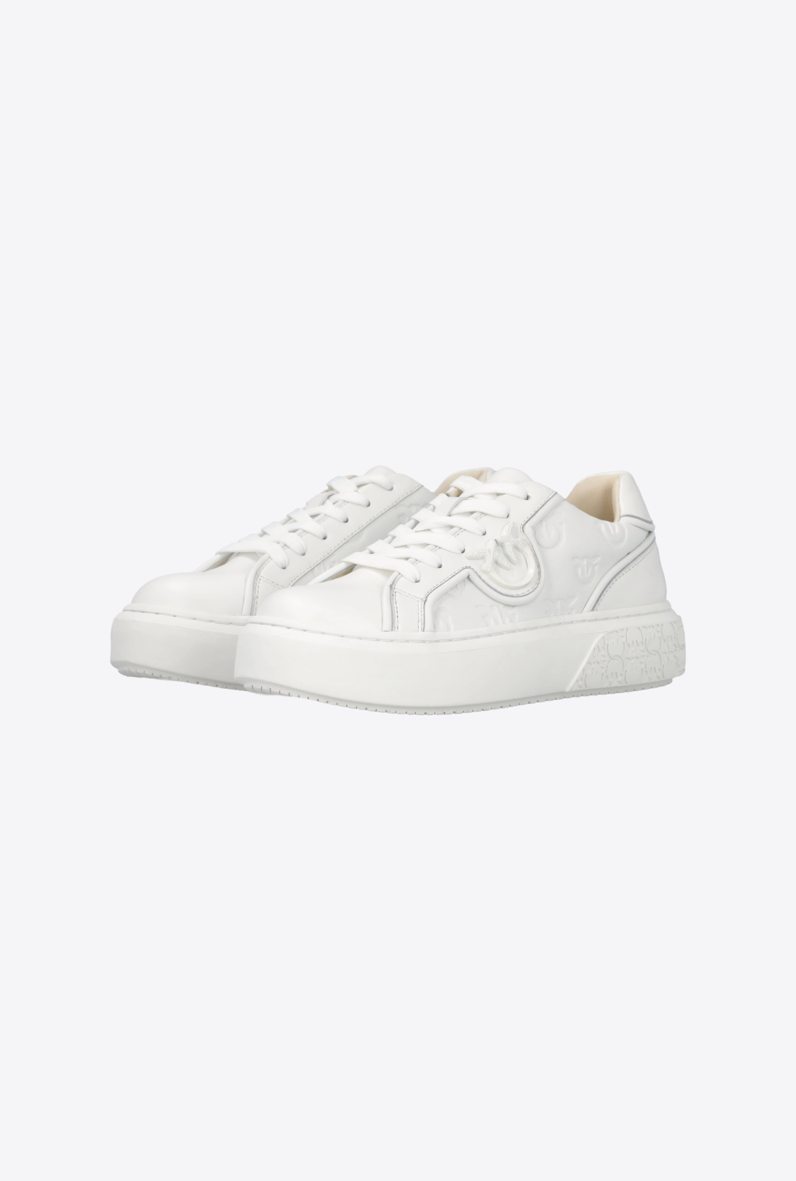 PLATFORM SNEAKERS WITH MONOGRAM DETAIL - 6