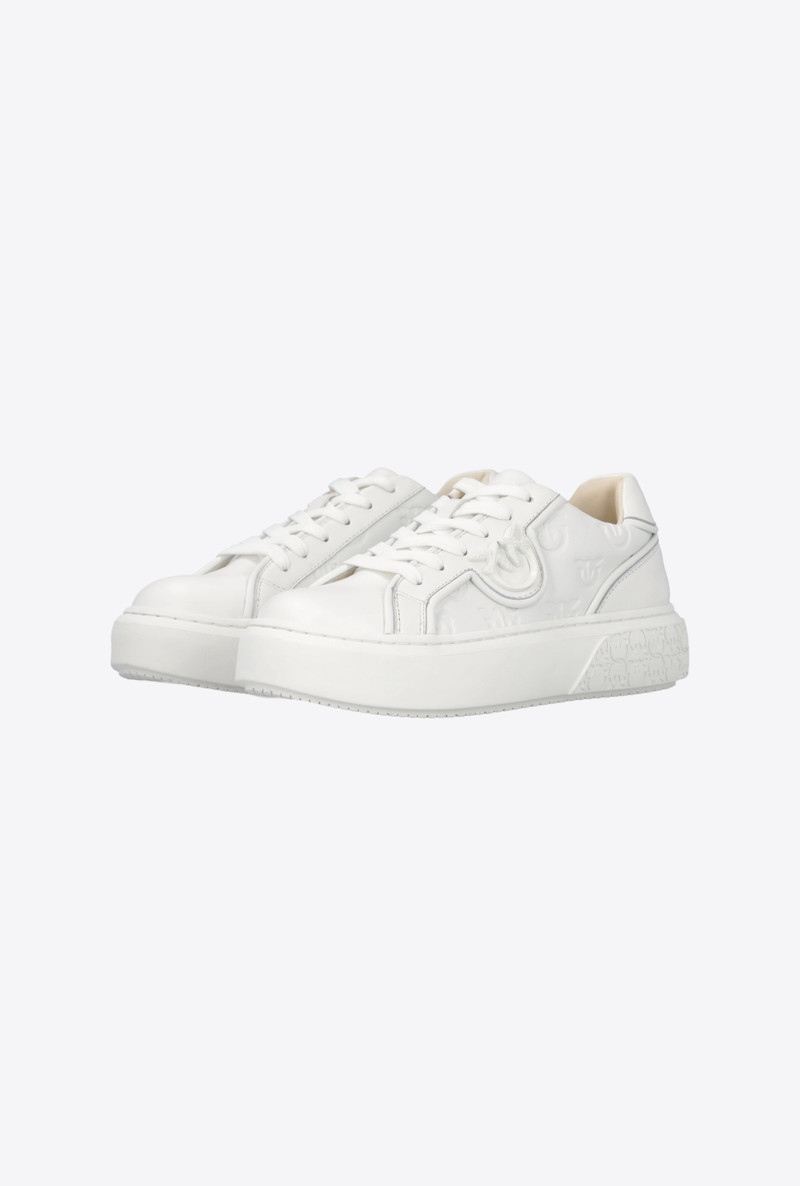PLATFORM SNEAKERS WITH MONOGRAM DETAIL 6