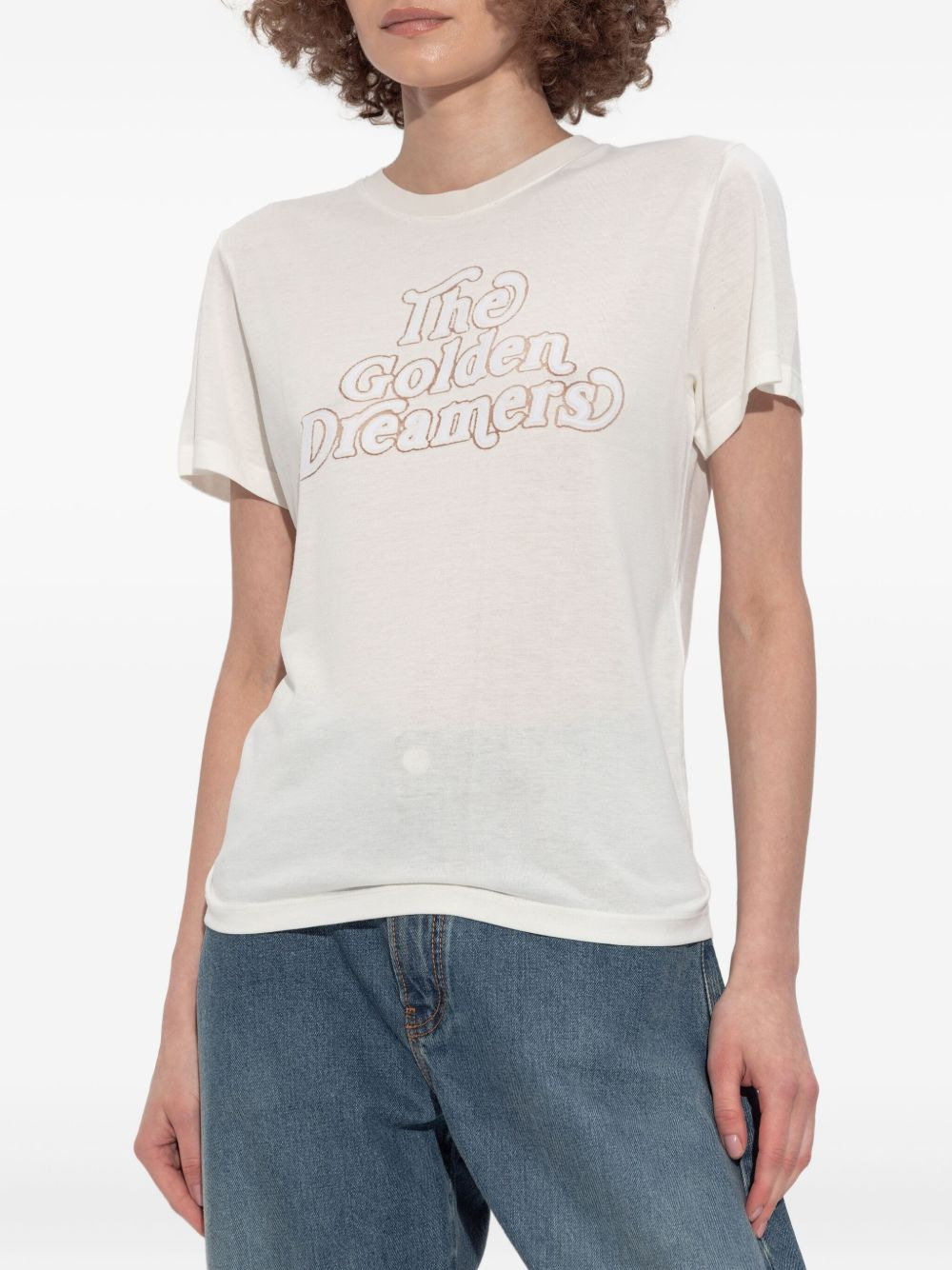 star-embellished printed T-shirt - 3