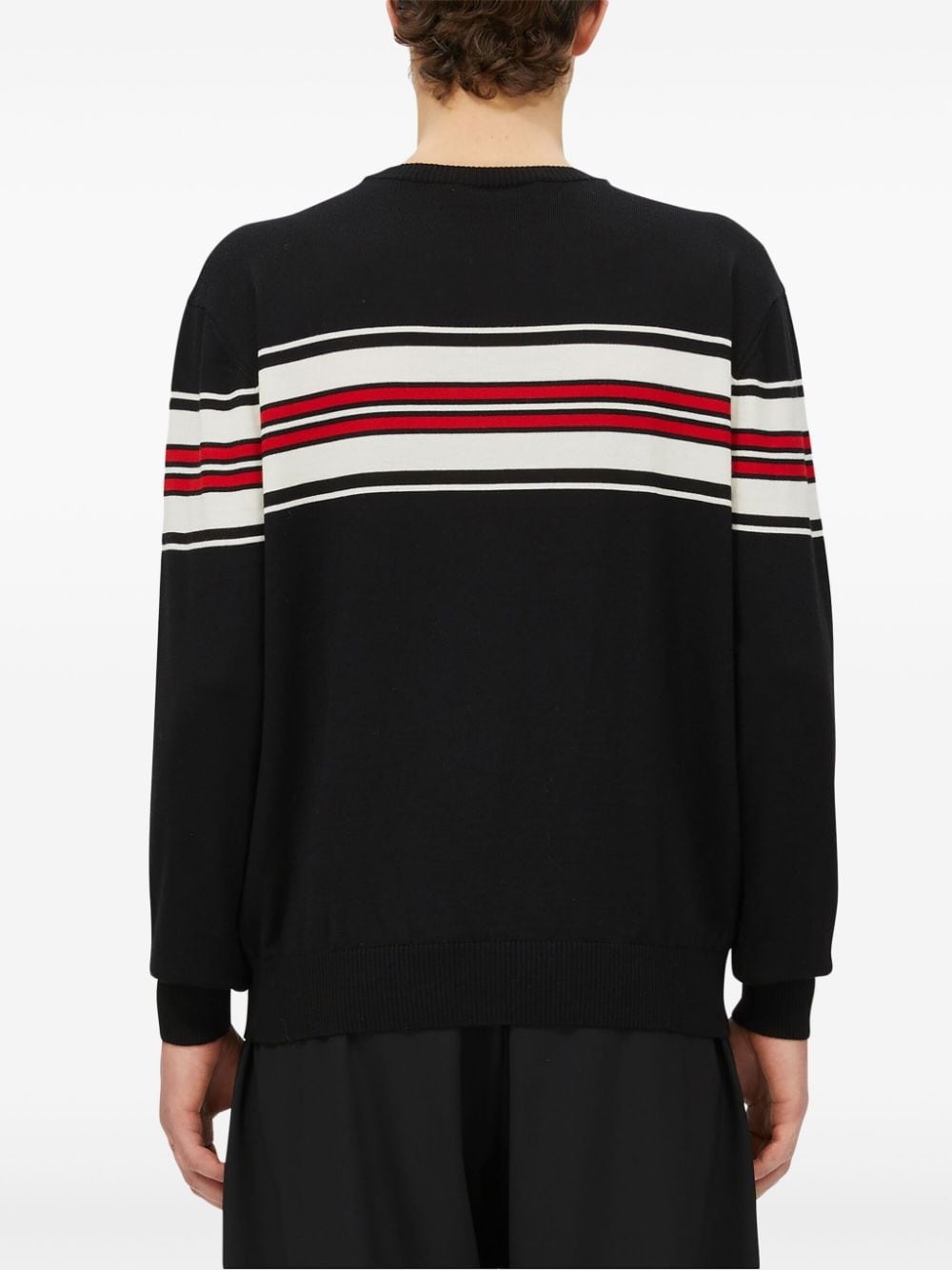 chest stripe jumper - 4