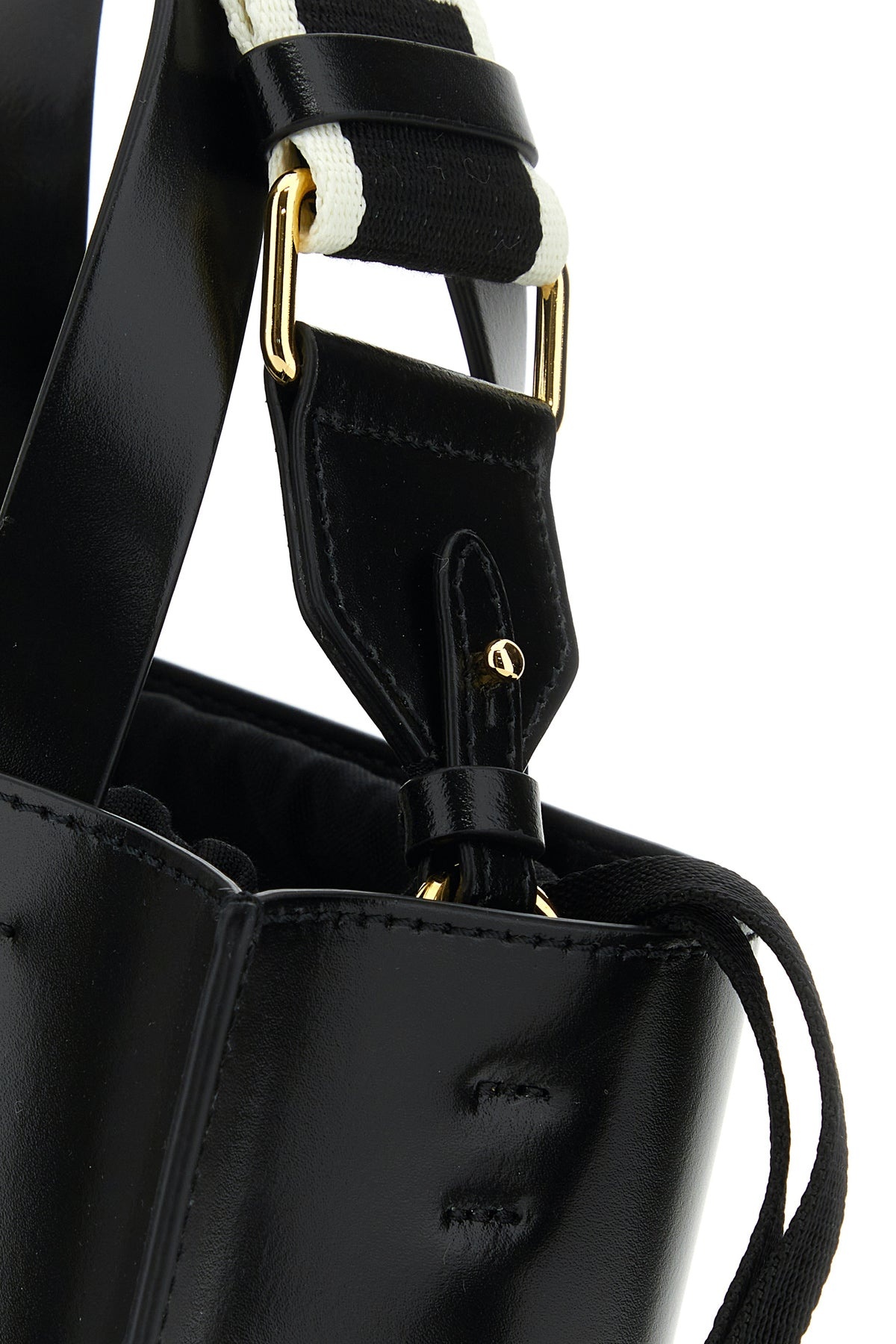 Black leather mini Museo handbag - 4