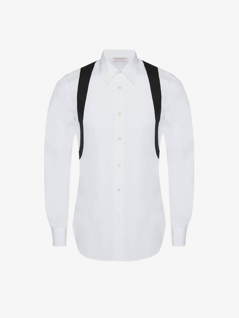 Men's Harness Shirt in White - 1