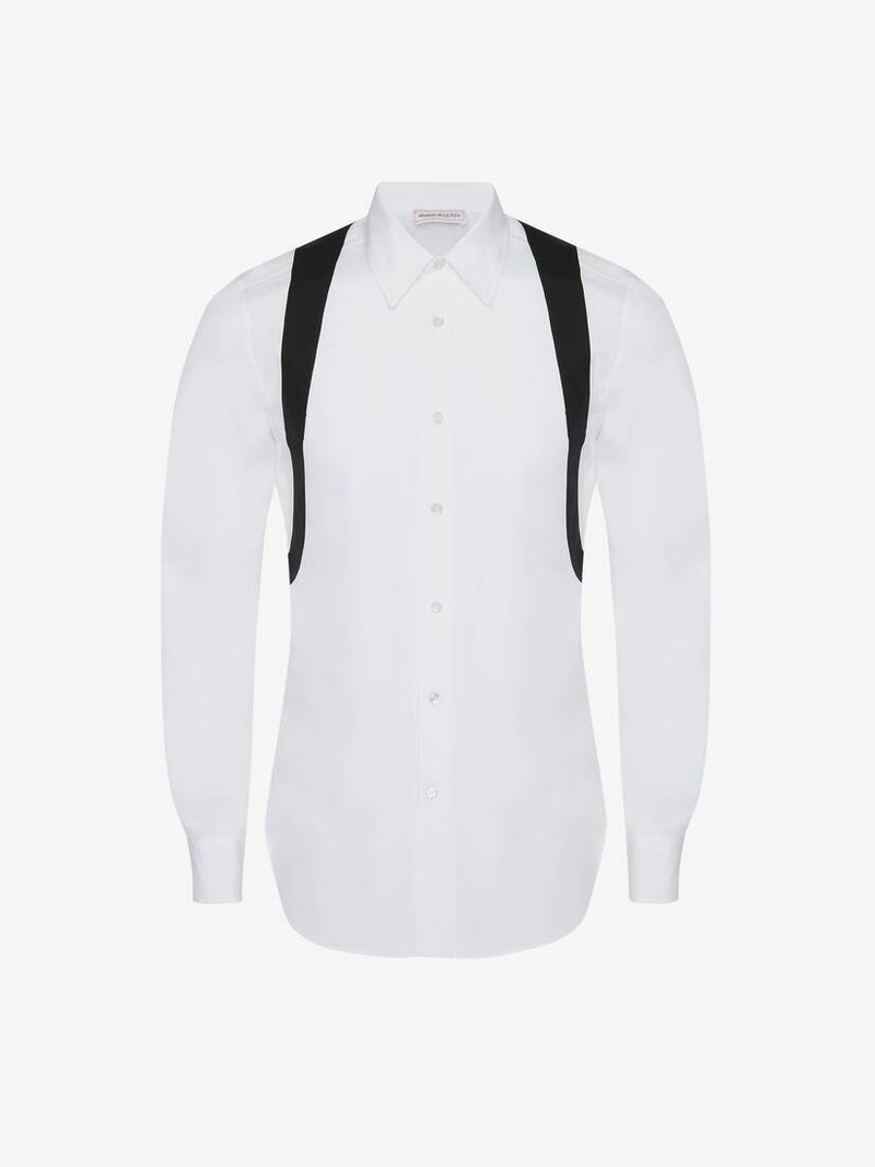 Men's Harness Shirt in White 1