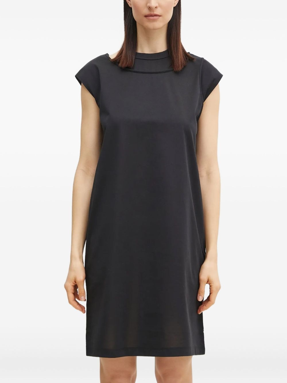 Tee cap-sleeve round-neck dress - 2