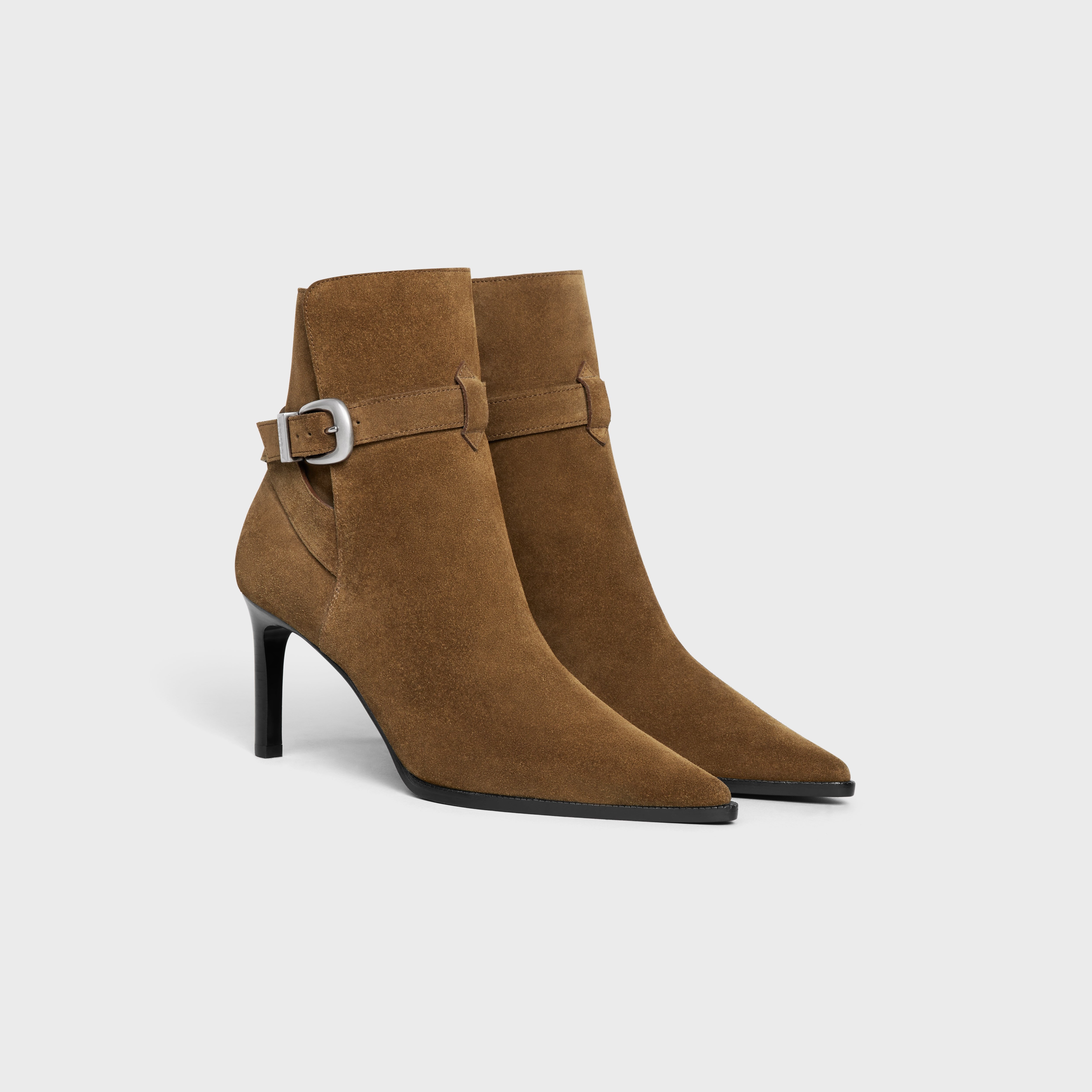 Celine Verneuil jodphur boot in Suede Calfskin - 2