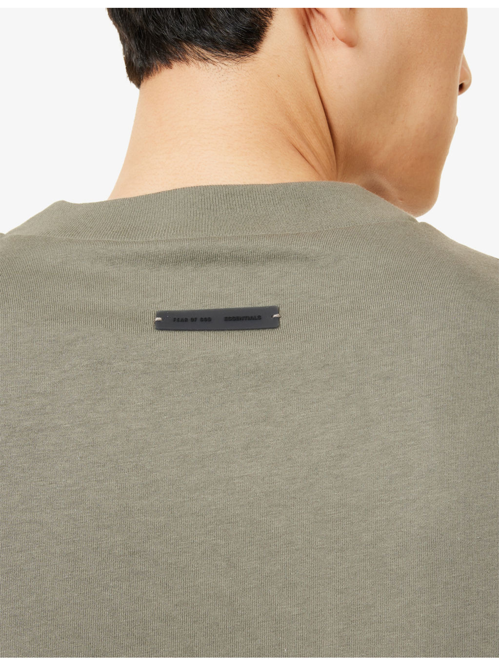 Brand-Print Crewneck Cotton-Jersey T-Shirt - 5