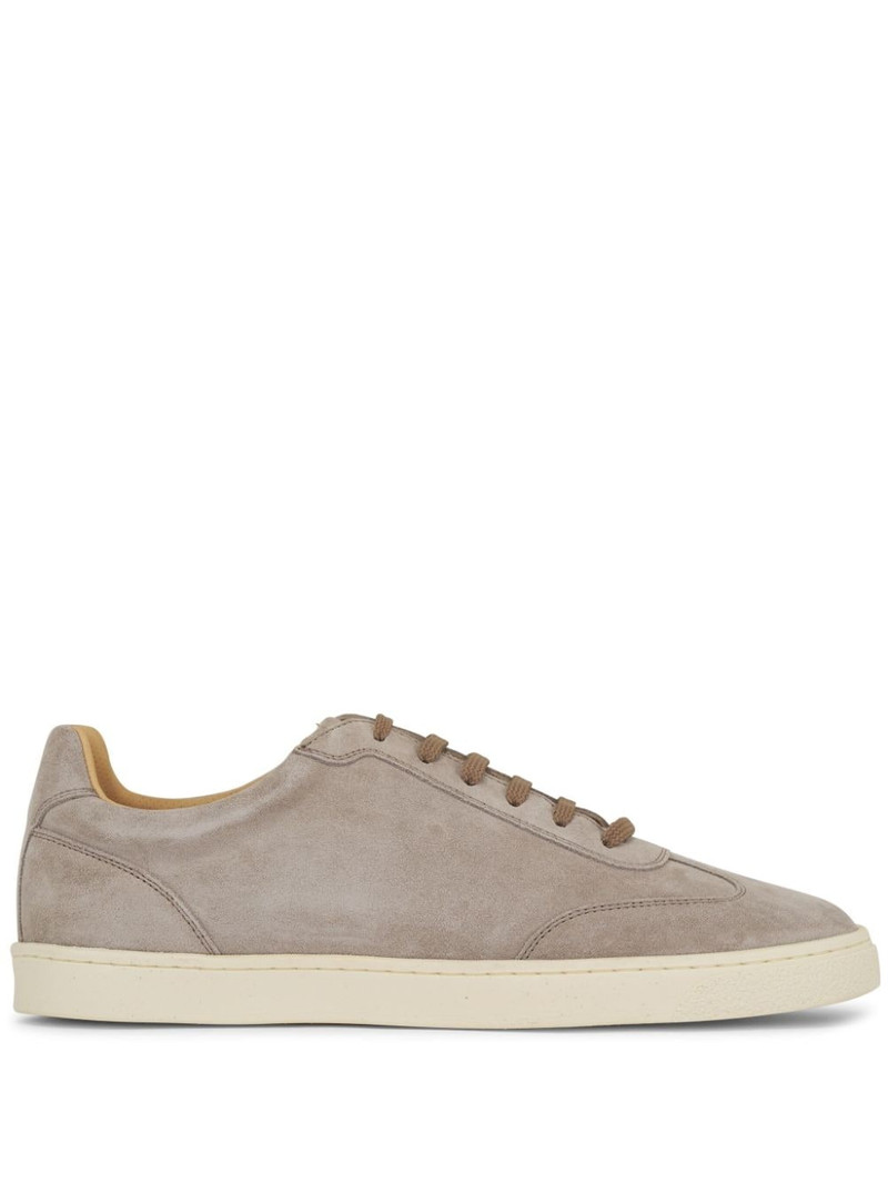 suede low-top sneakers 1