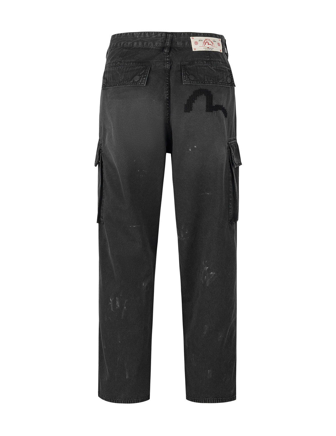 Totem Seagull Embroidery Straight Fit Cargo Pants - 7