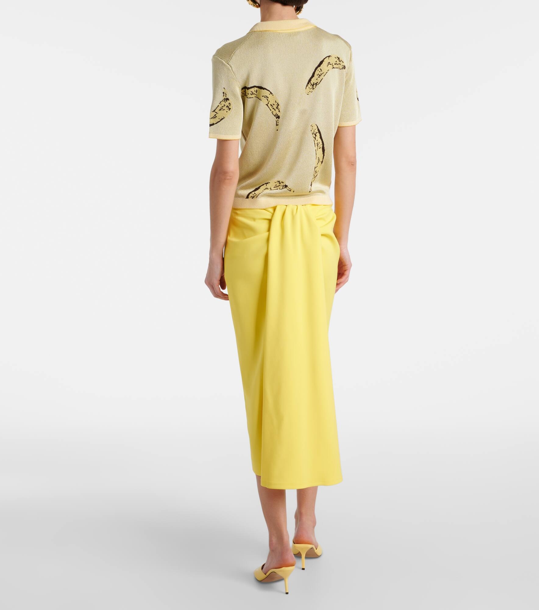 Marino jacquard polo shirt - 3