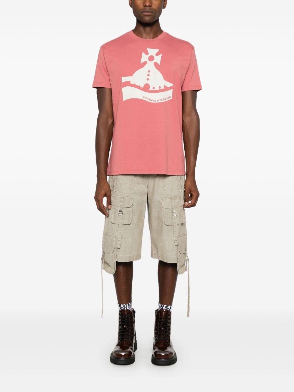 【関税込み】Vivienne Westwood レッド Classic Tシャツ Vivienne Westwood RED LABEL】レディース02（M）サイズ☆シック