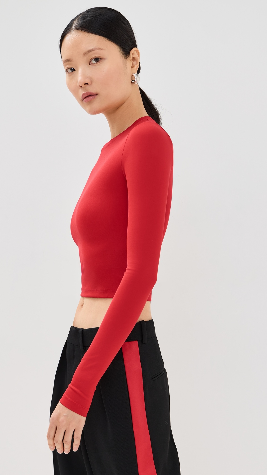 Opaque Long Sleeve Tee - 3