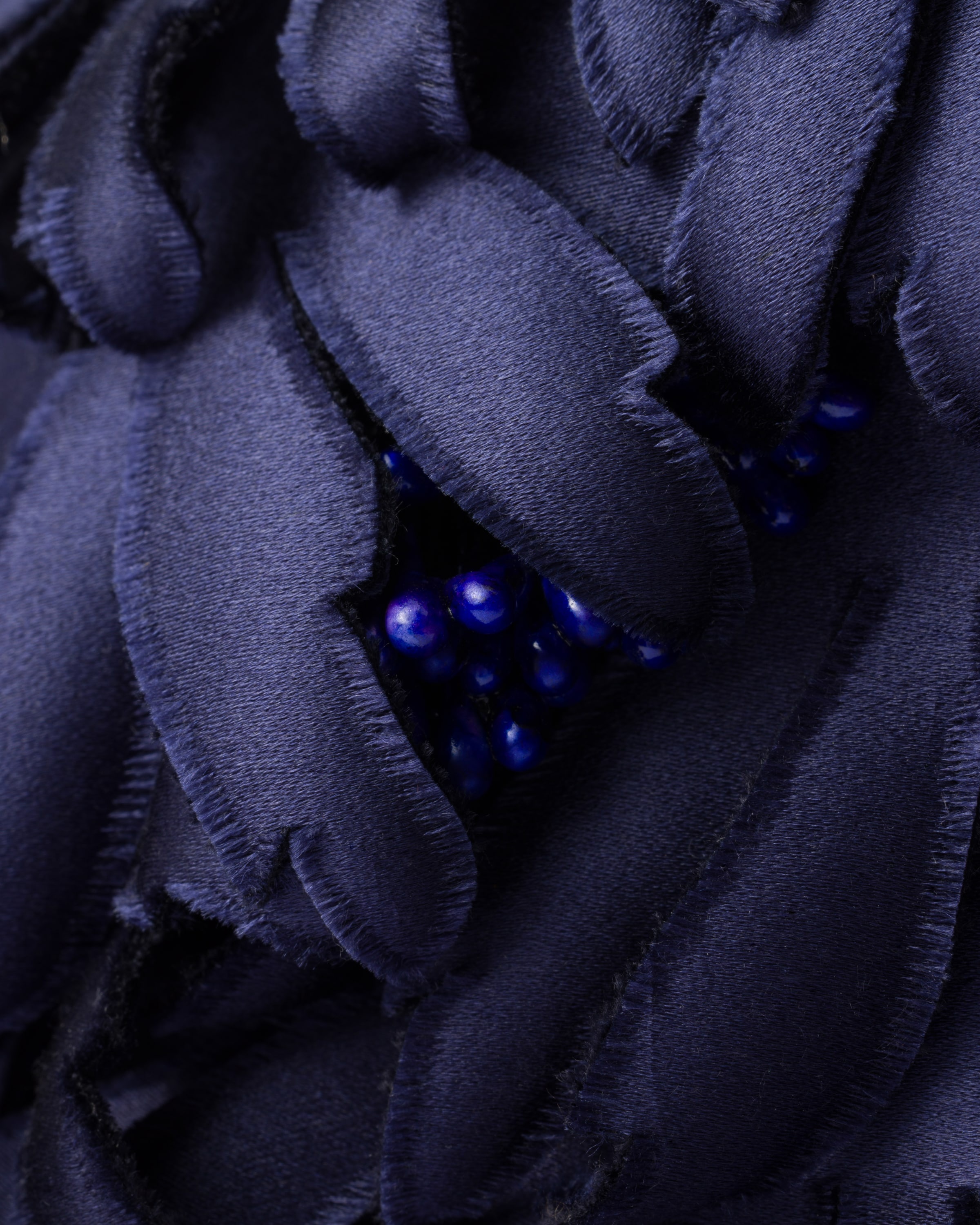 Satin and patent leather hat - 4