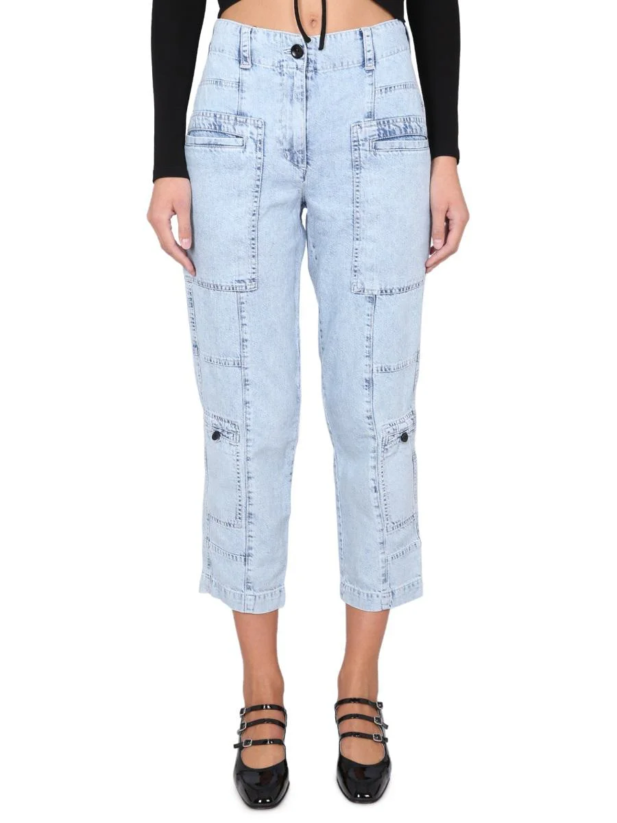 PROENZA SCHOULER WHITE LABEL JEANS IN DENIM - 1