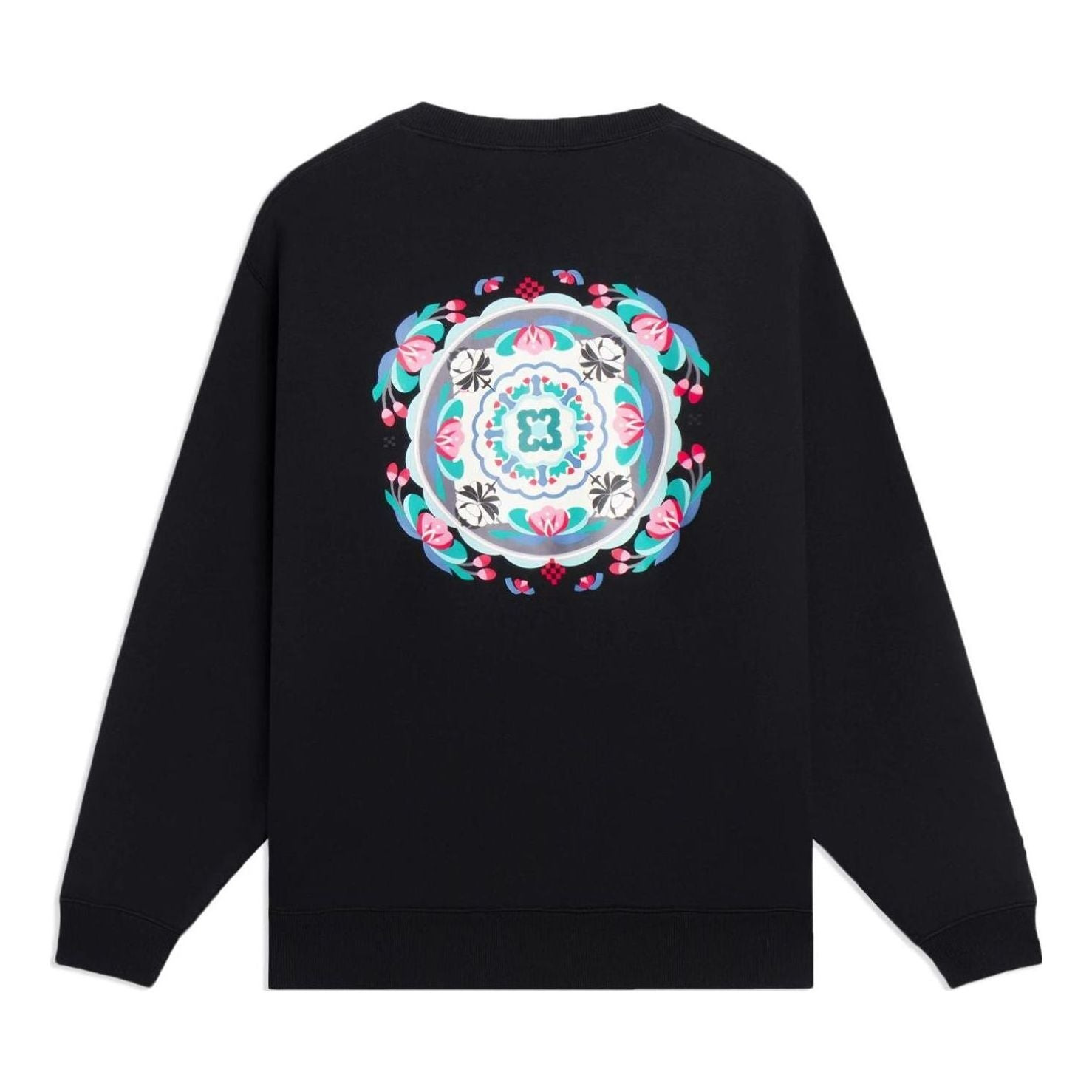 Li-Ning Kaleidoscope Graphics Sweatshirt 'Black' AWDSF47-1 - 2